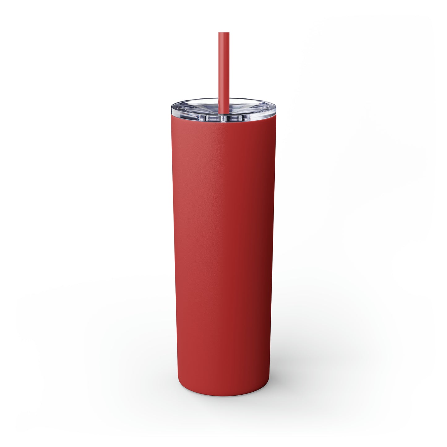 be merry Christmas/ Holiday Skinny Tumbler with Pick your Color Straw, 20oz