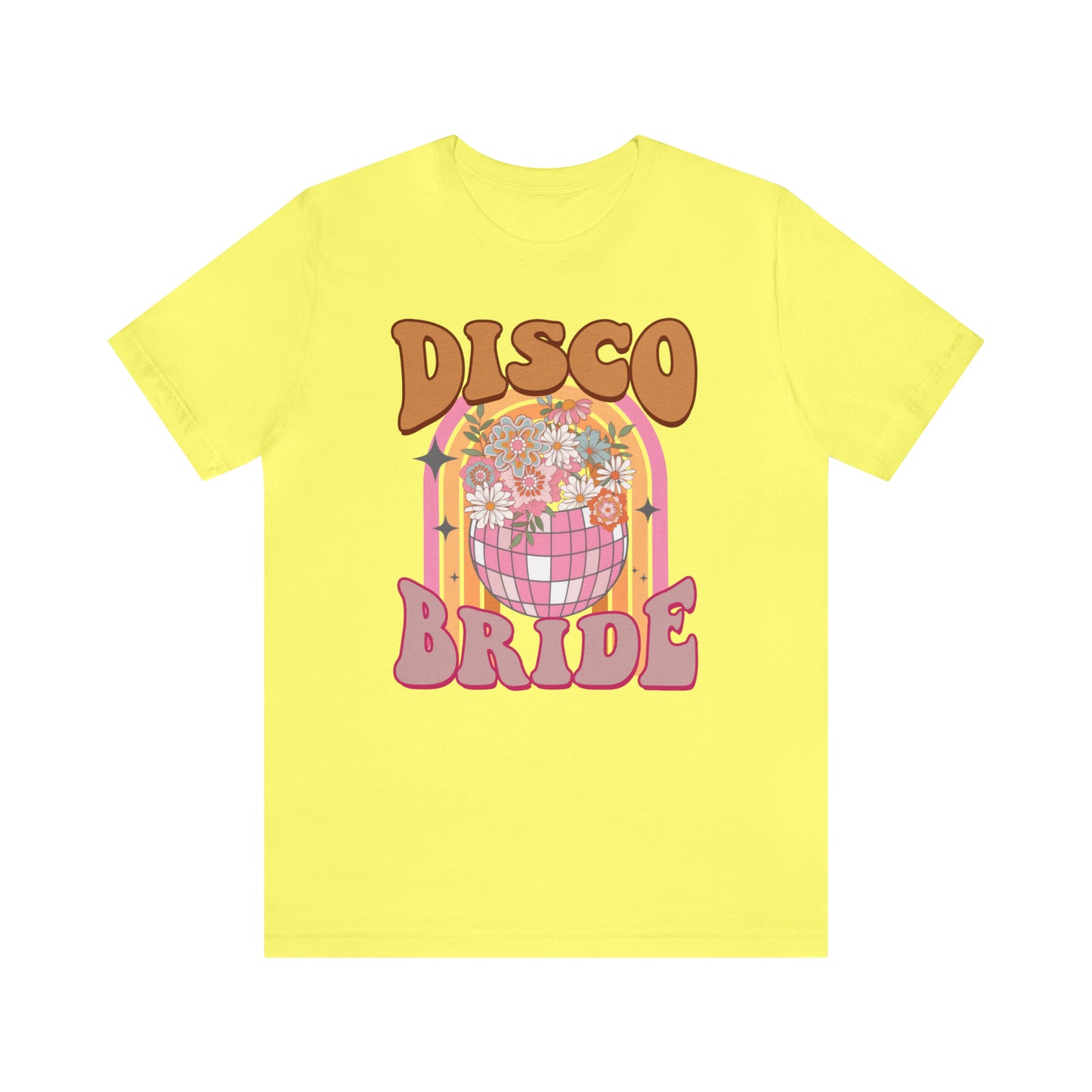 Retro Disco Bride Mirror Ball T-Shirt