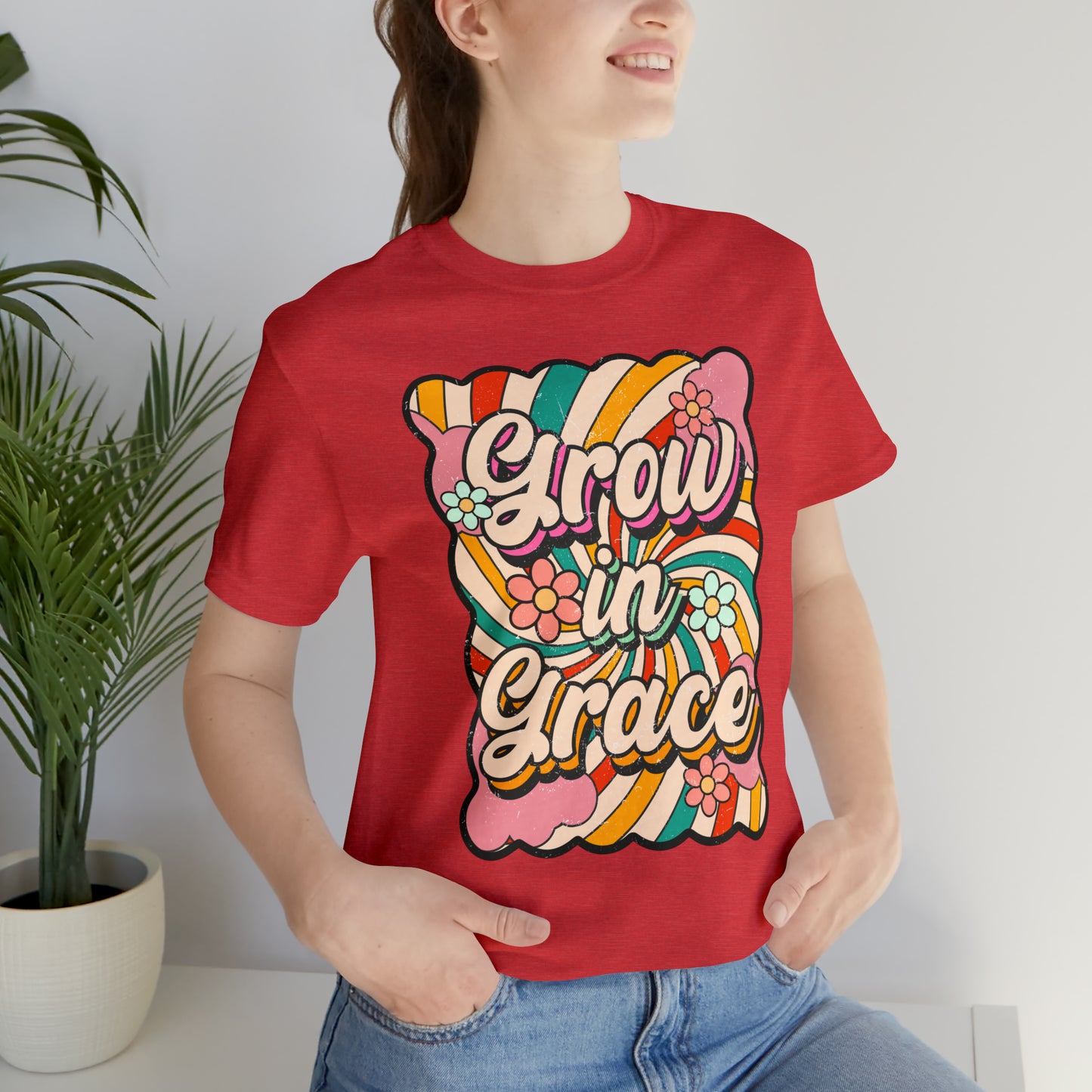 Grow in Grace Christian T-Shirt