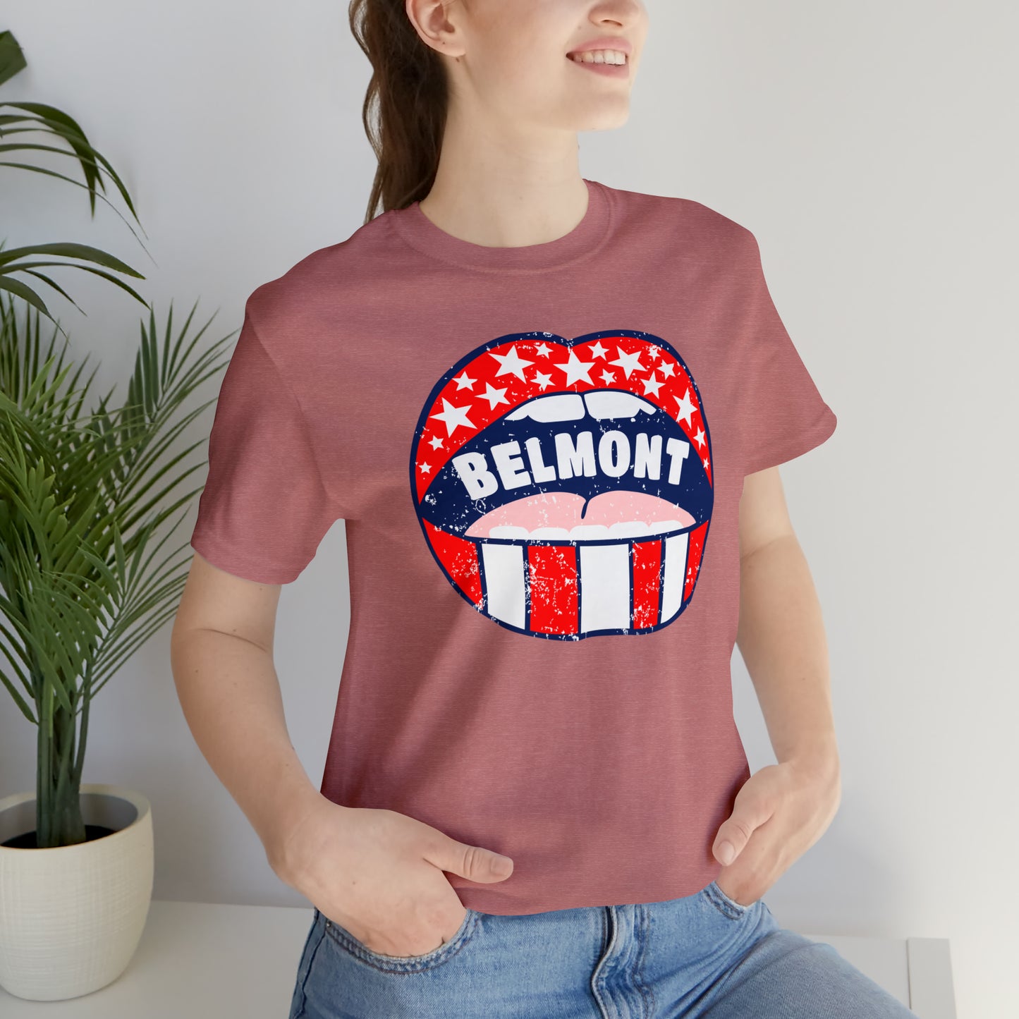 Belmont University Lips T-Shirt