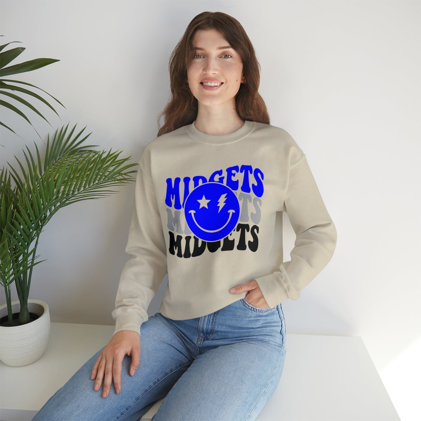 Midget Lightning Unisex Heavy Blend™ Crewneck Sweatshirt