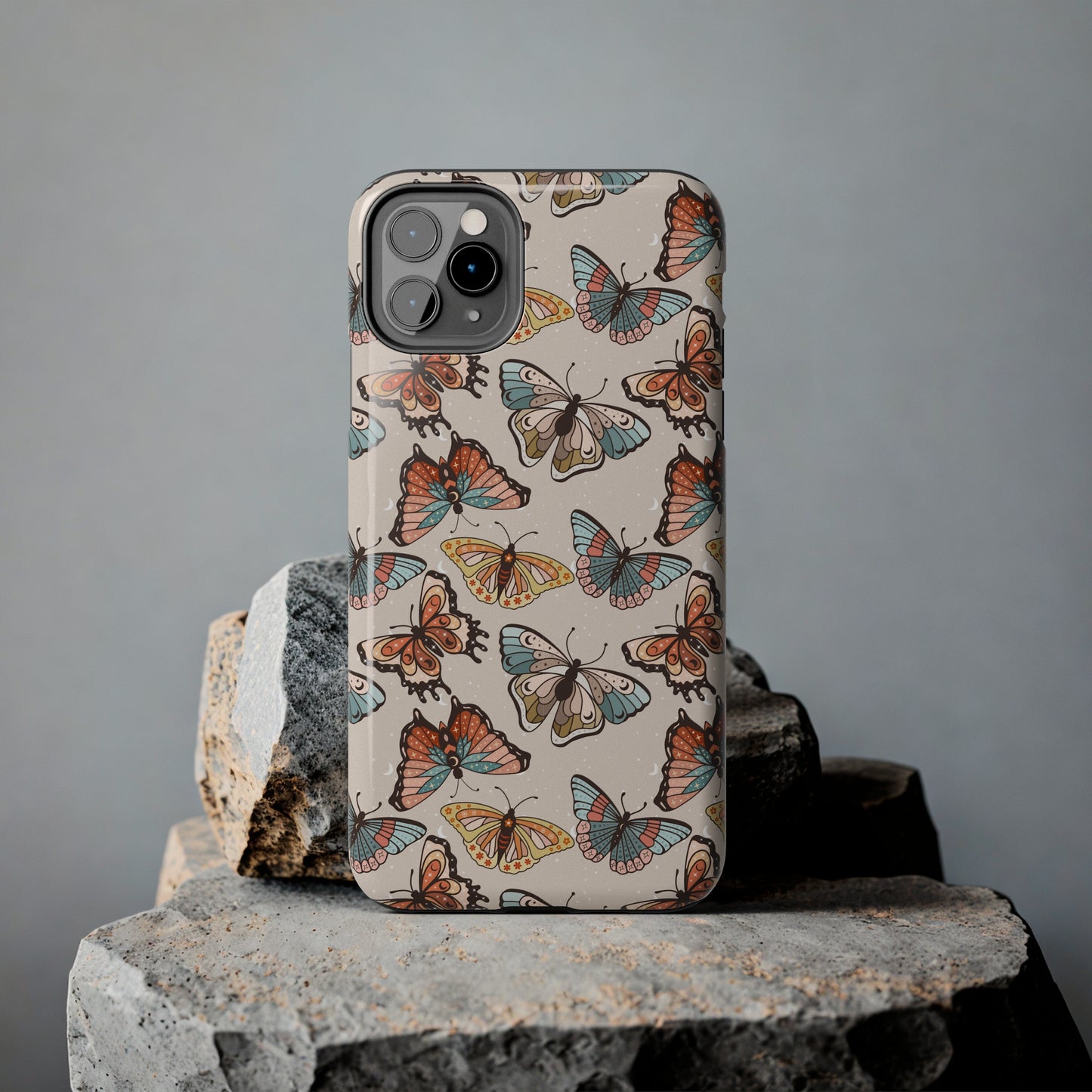 Butterfly Brown Tough Phone Cases