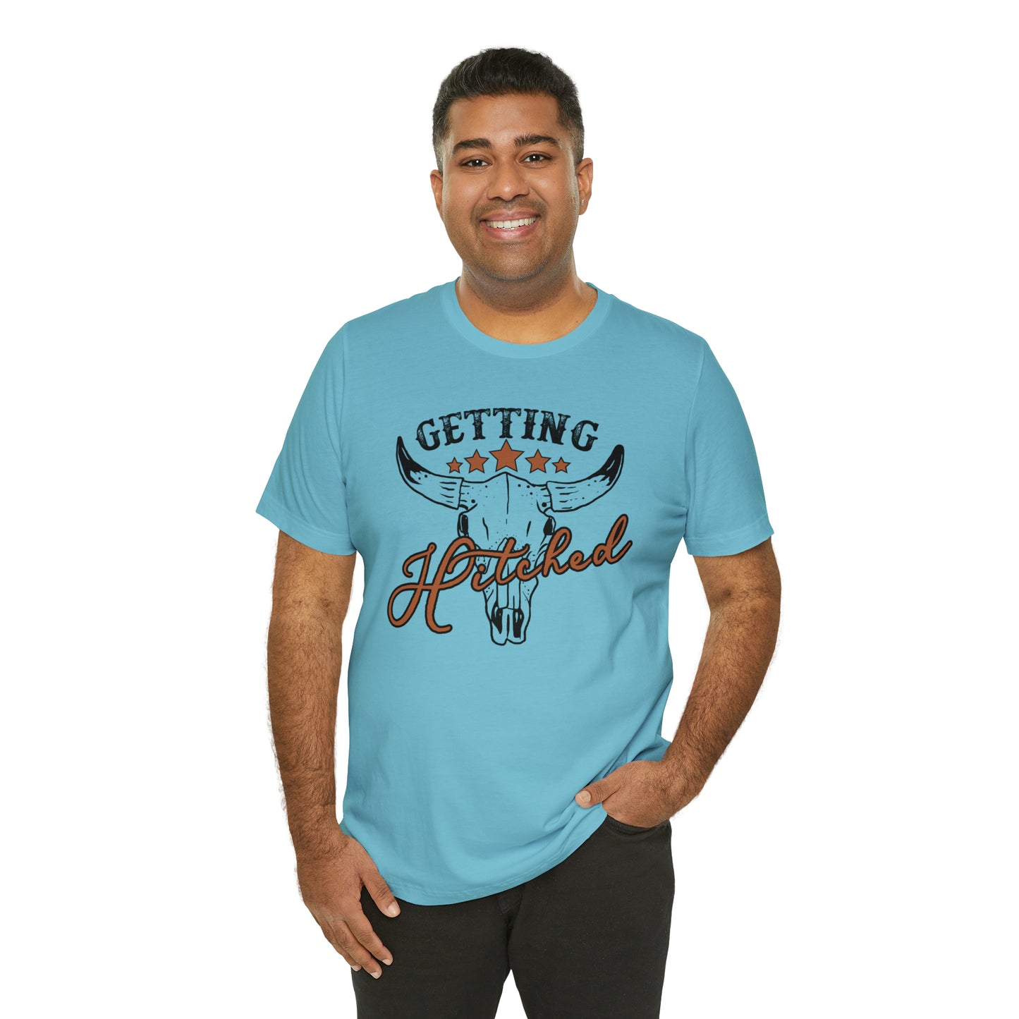 Vintage Getting Hitched Bride T-Shirt