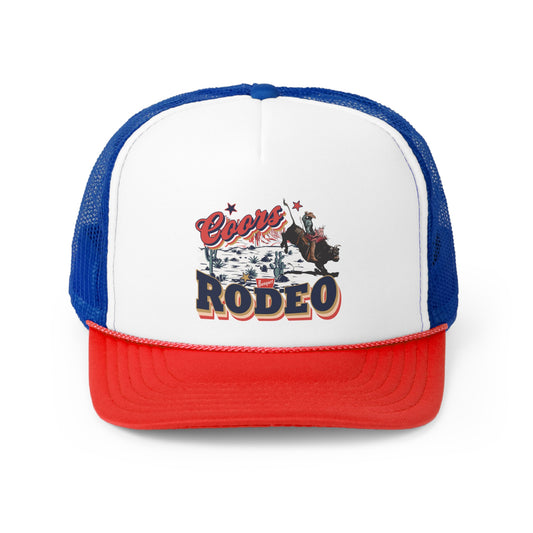 Beer Rodeo Tall Trucker Caps