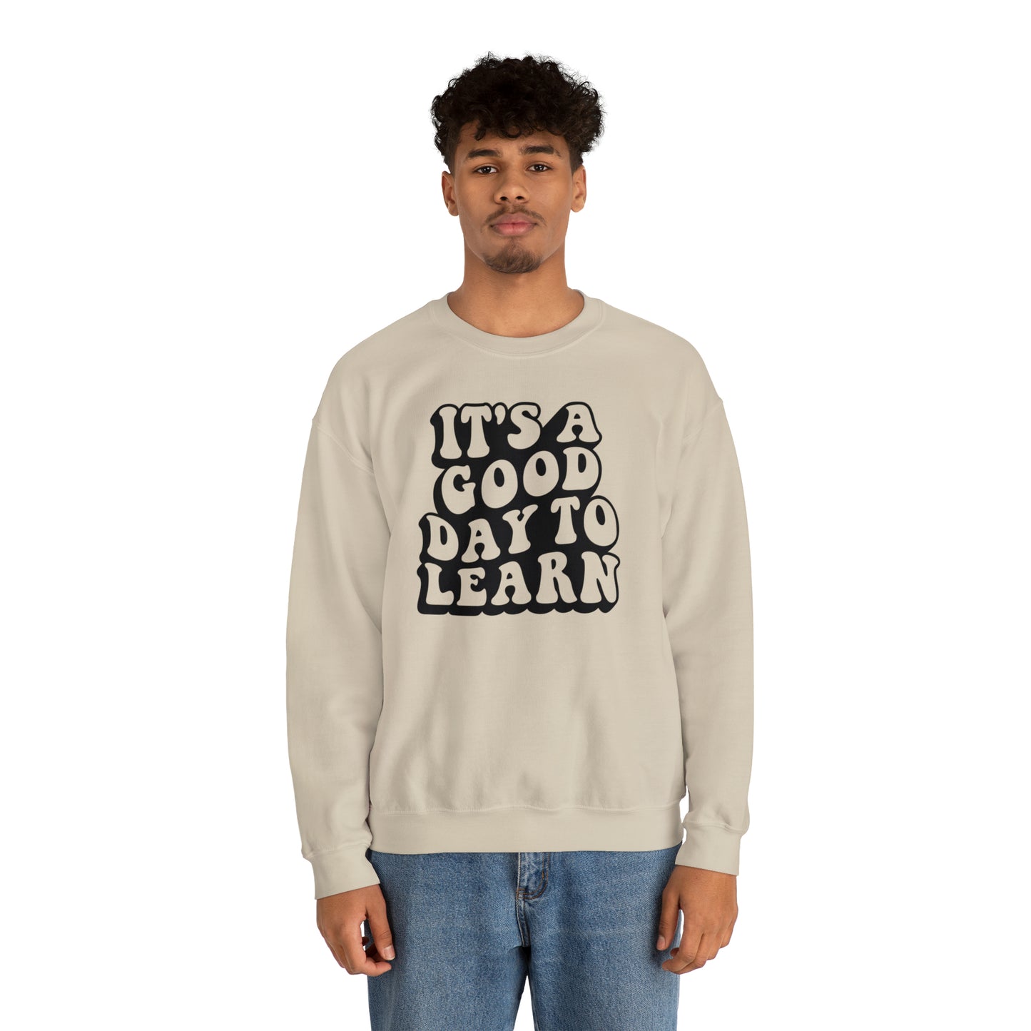 It's a Good Day to Learn Unisex Heavy Blend™ Crewneck Sweatshirt