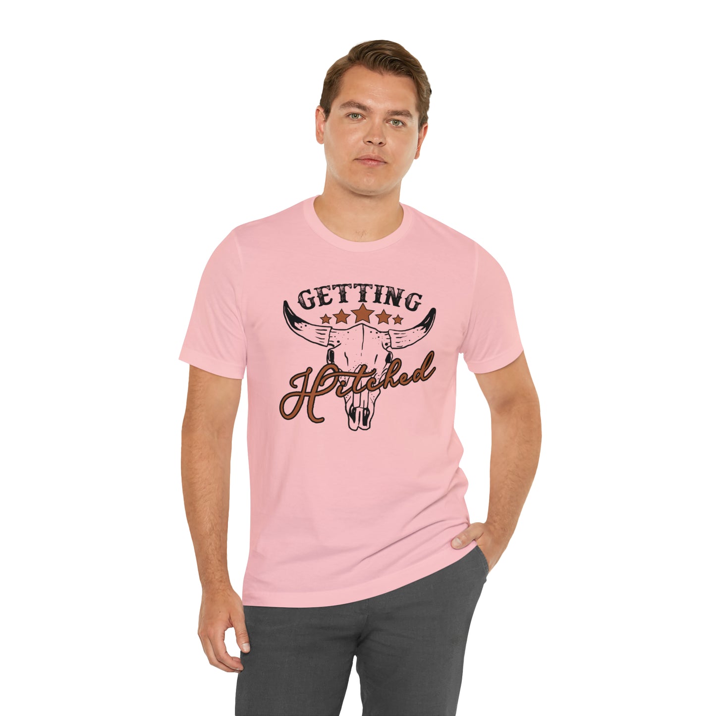 Vintage Getting Hitched Bride T-Shirt