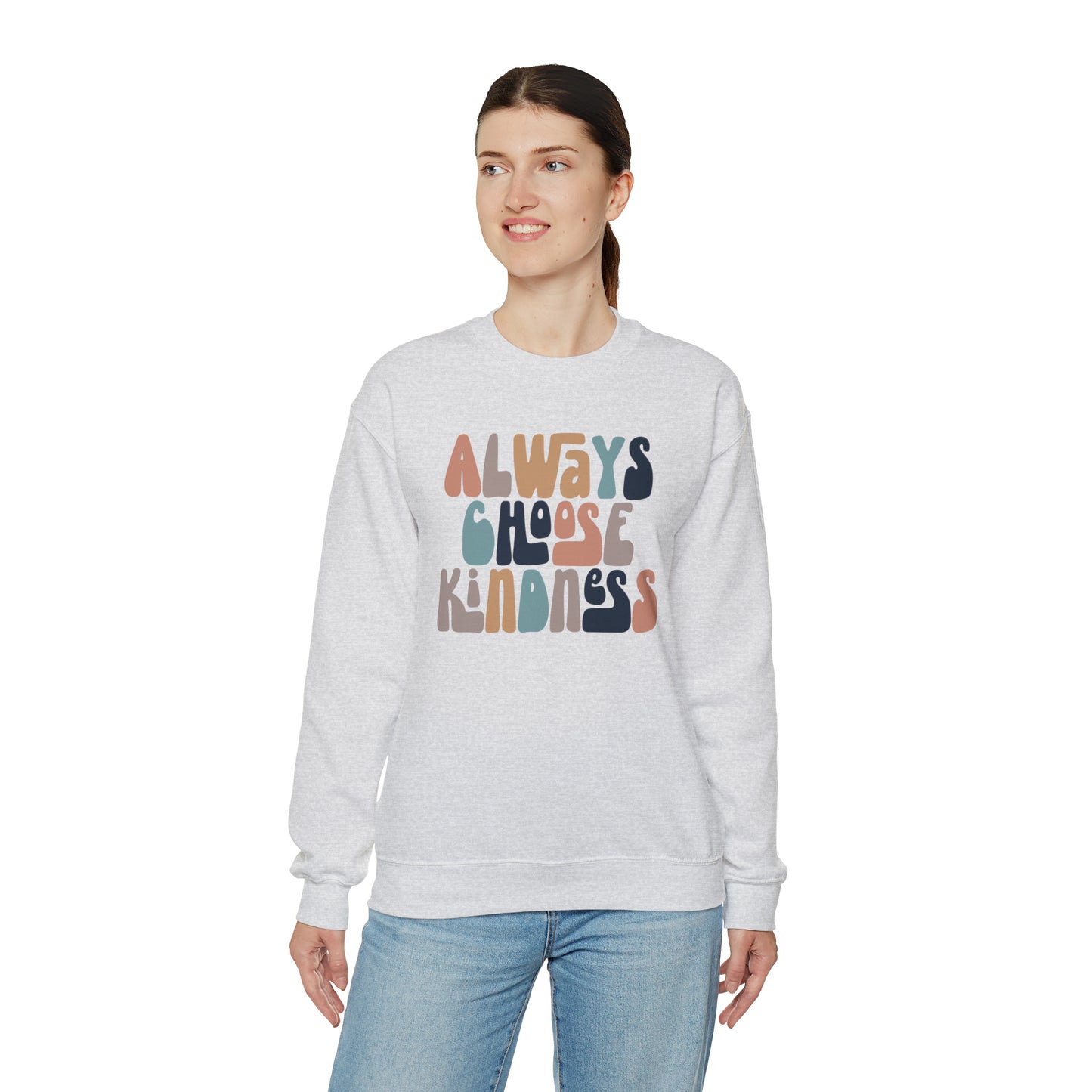 Always Choose Kindness Heavy Blend™ Crewneck Sweatshirt