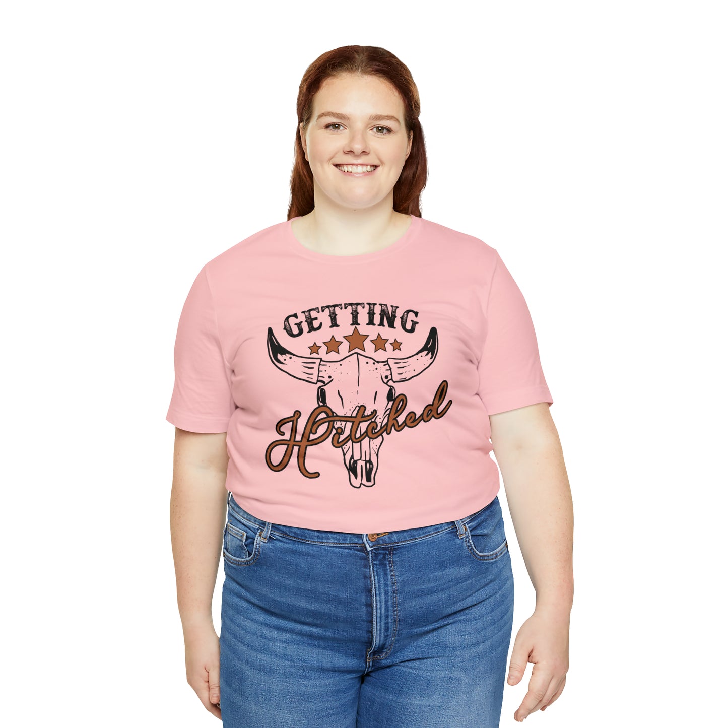 Vintage Getting Hitched Bride T-Shirt