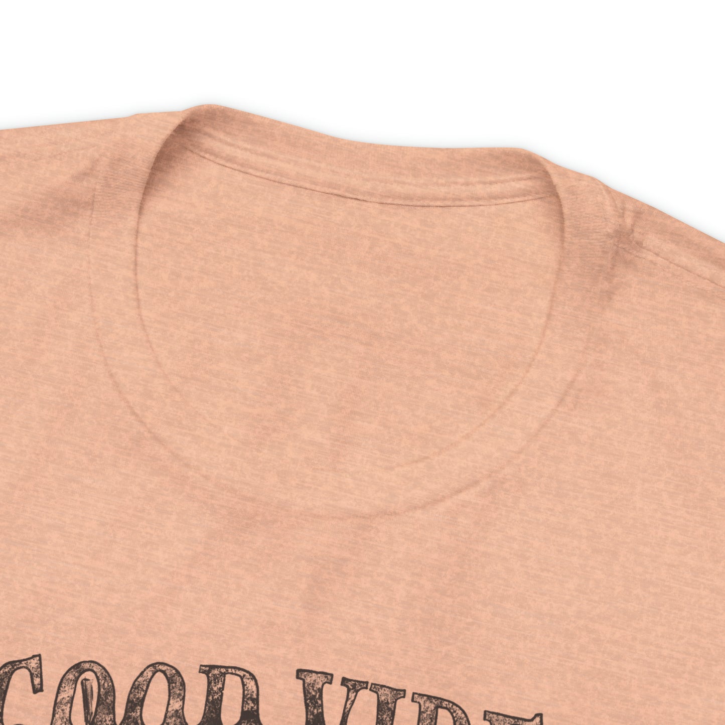 Vintage Good Vibes and Tractors Unisex Jersey Short Sleeve Tee