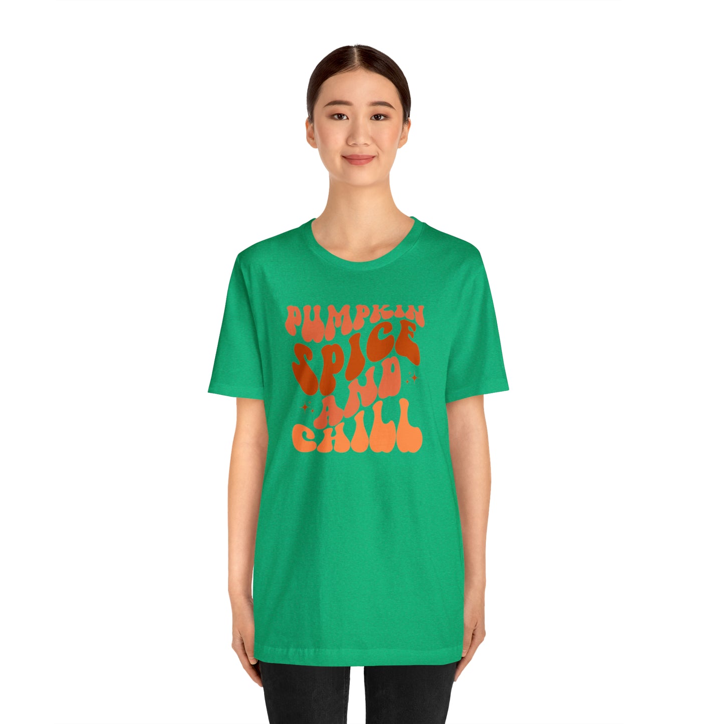 Pumpkin Spice and Chill Teacher T-Shirt