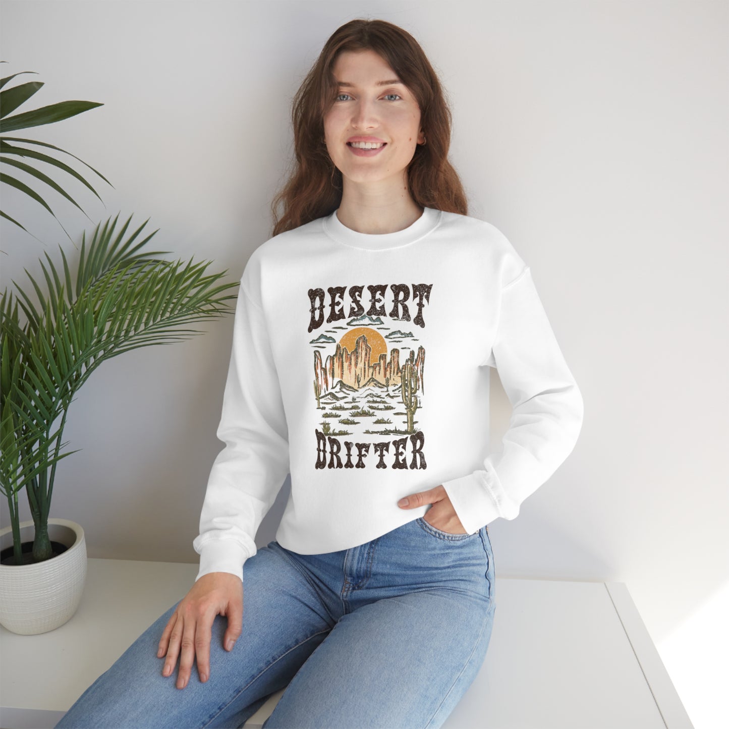 "Desert Drifter" - Unisex Heavy Blend™ Crewneck Sweatshirt