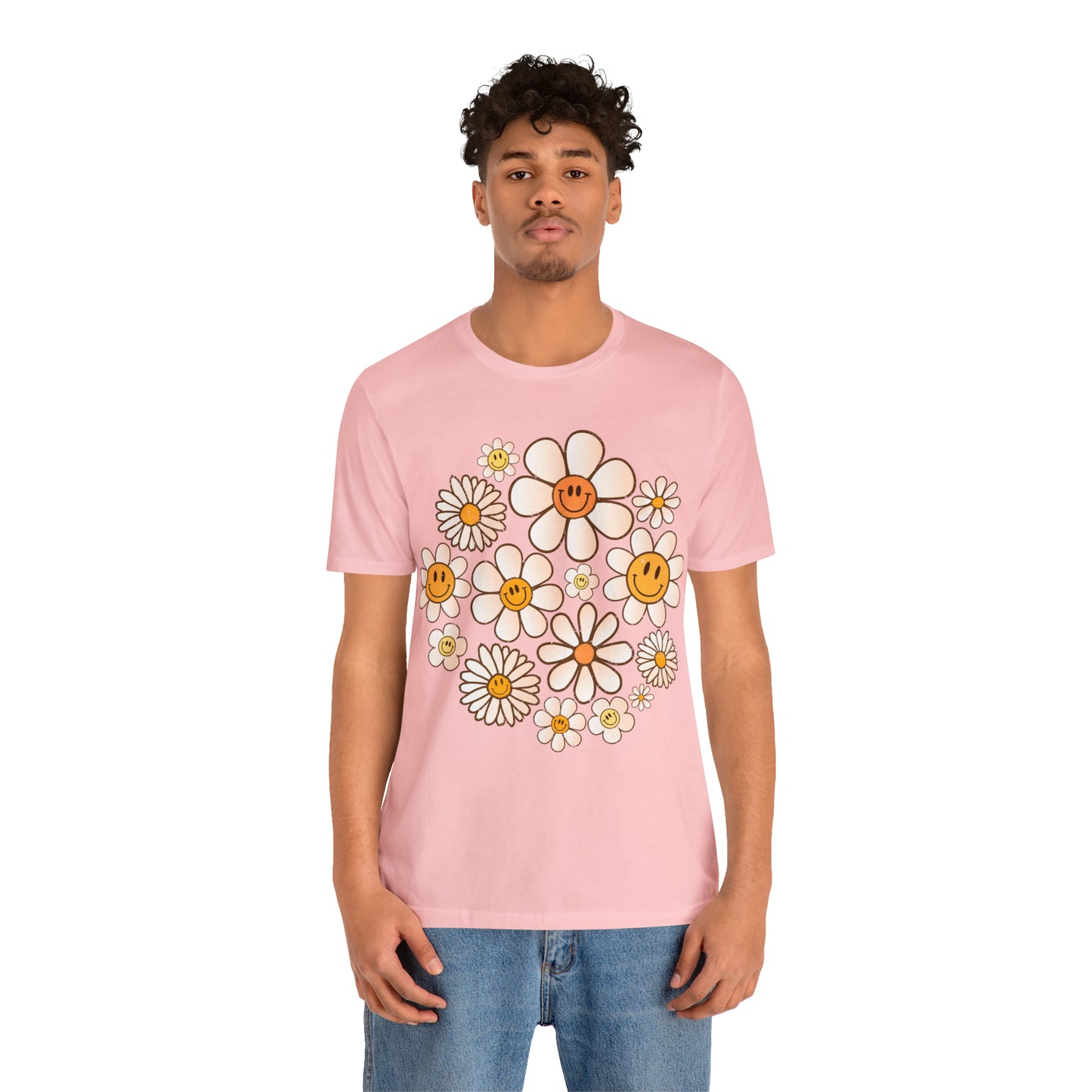 Distressed Smiling Daisies T-Shirt