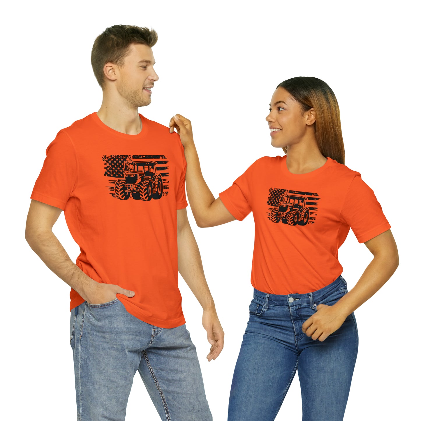 "American Tractor" Unisex Jersey Short Sleeve Tee