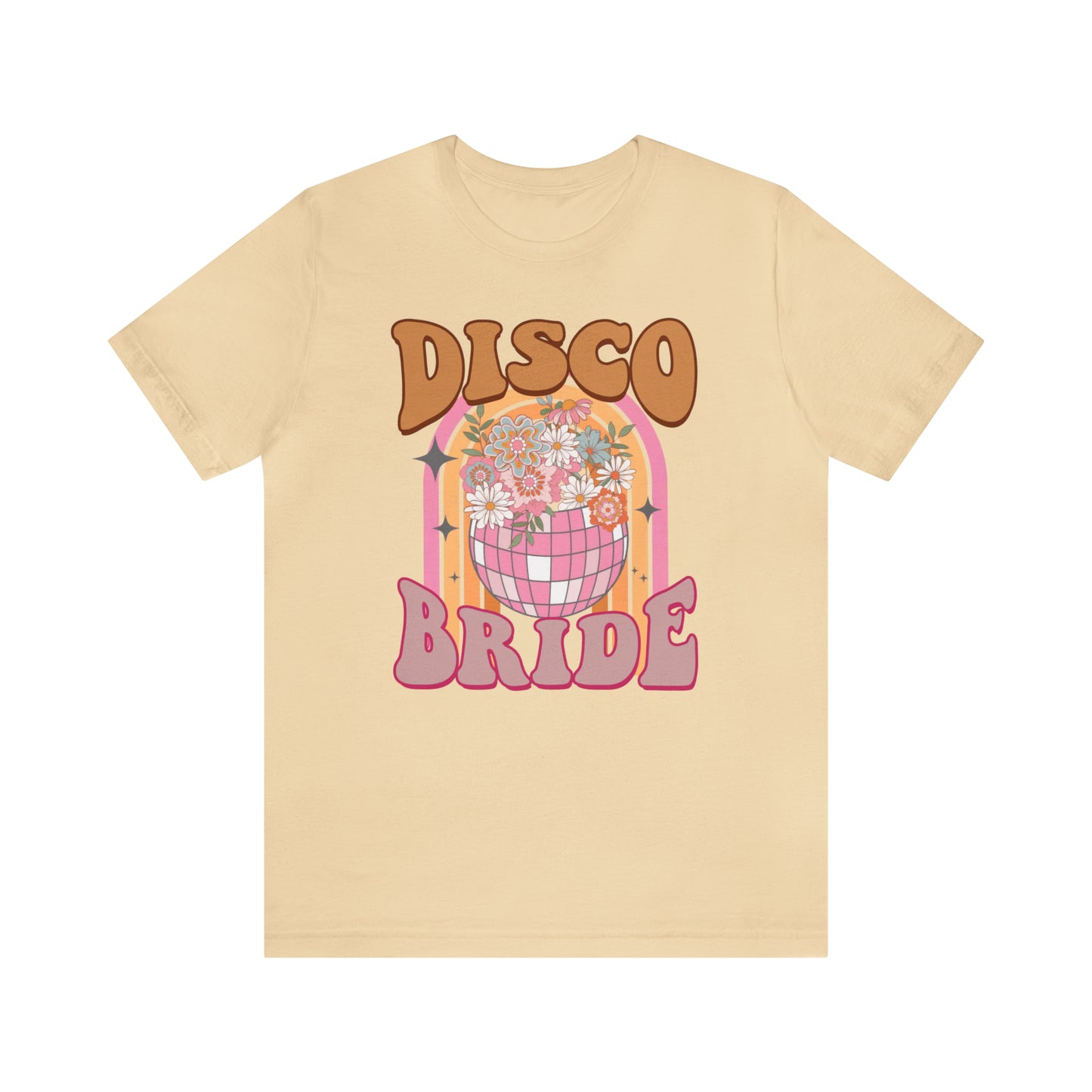 Retro Disco Bride Mirror Ball T-Shirt