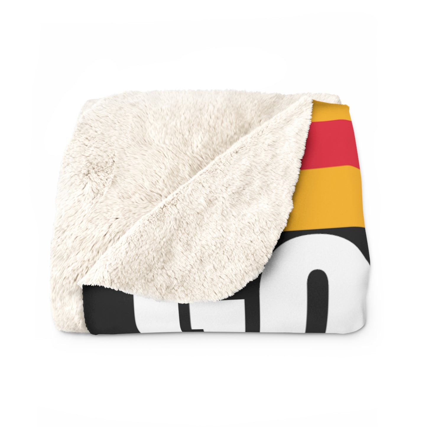 Go Taylor's Boyfriend Football Sherpa Fleece Blanket - Black