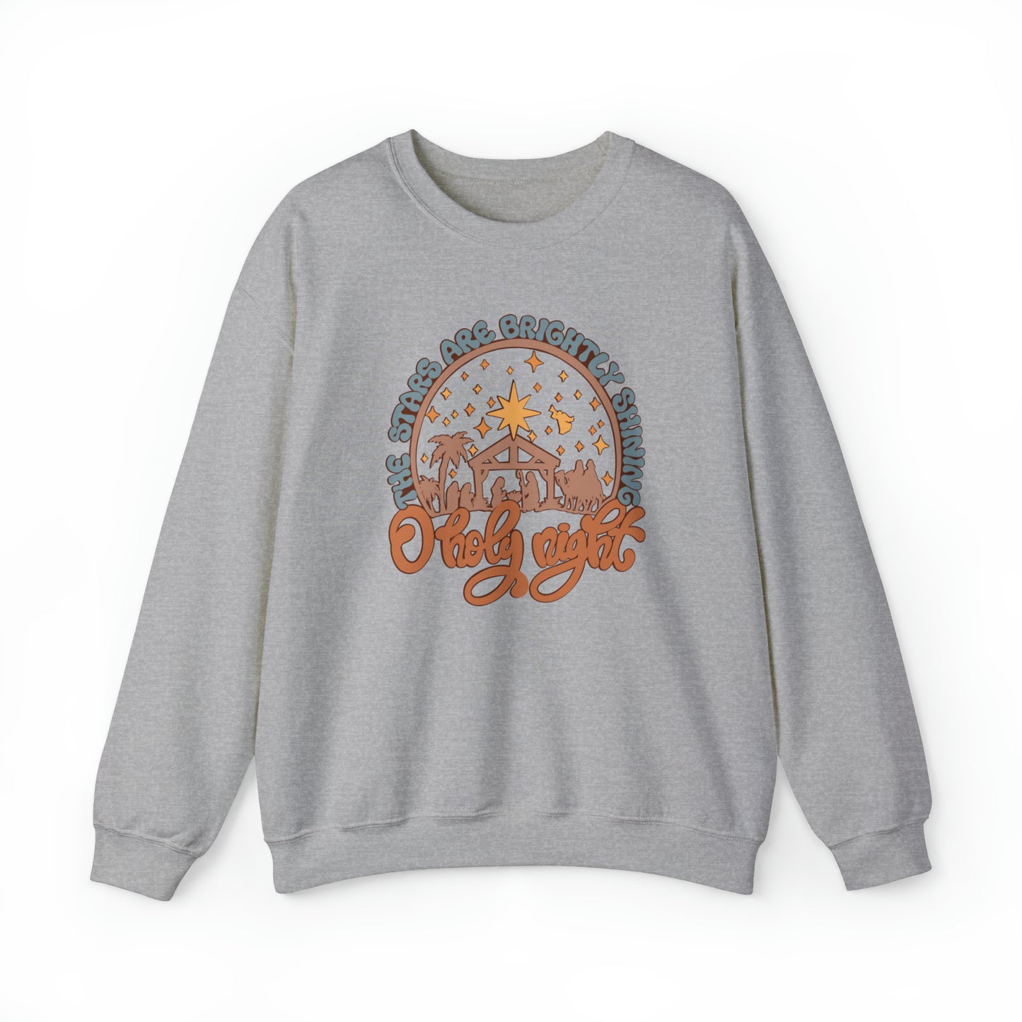 Oh Holy Night Heavyweight Crewneck Sweatshirt