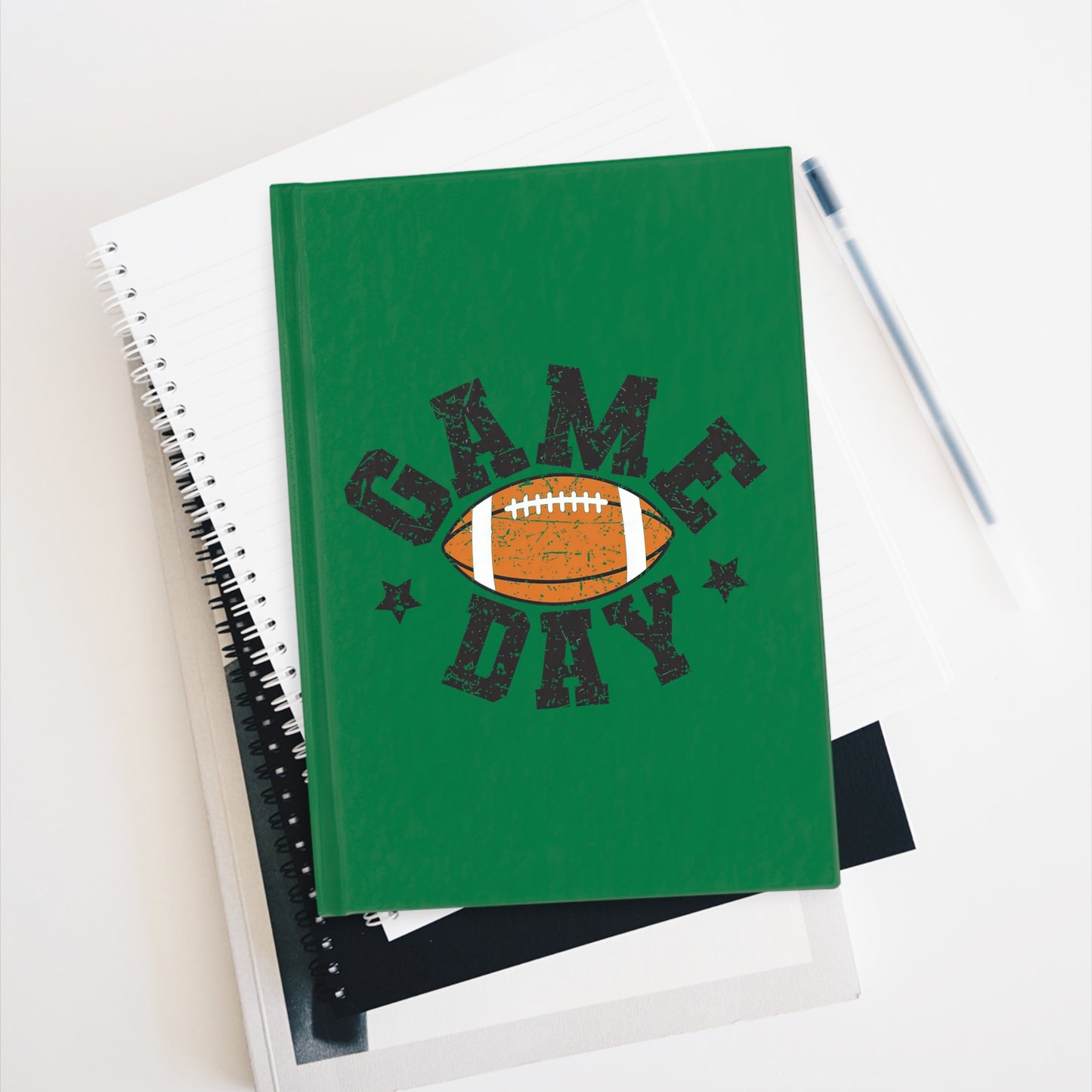 Game Day Football Themed Journal - Blank