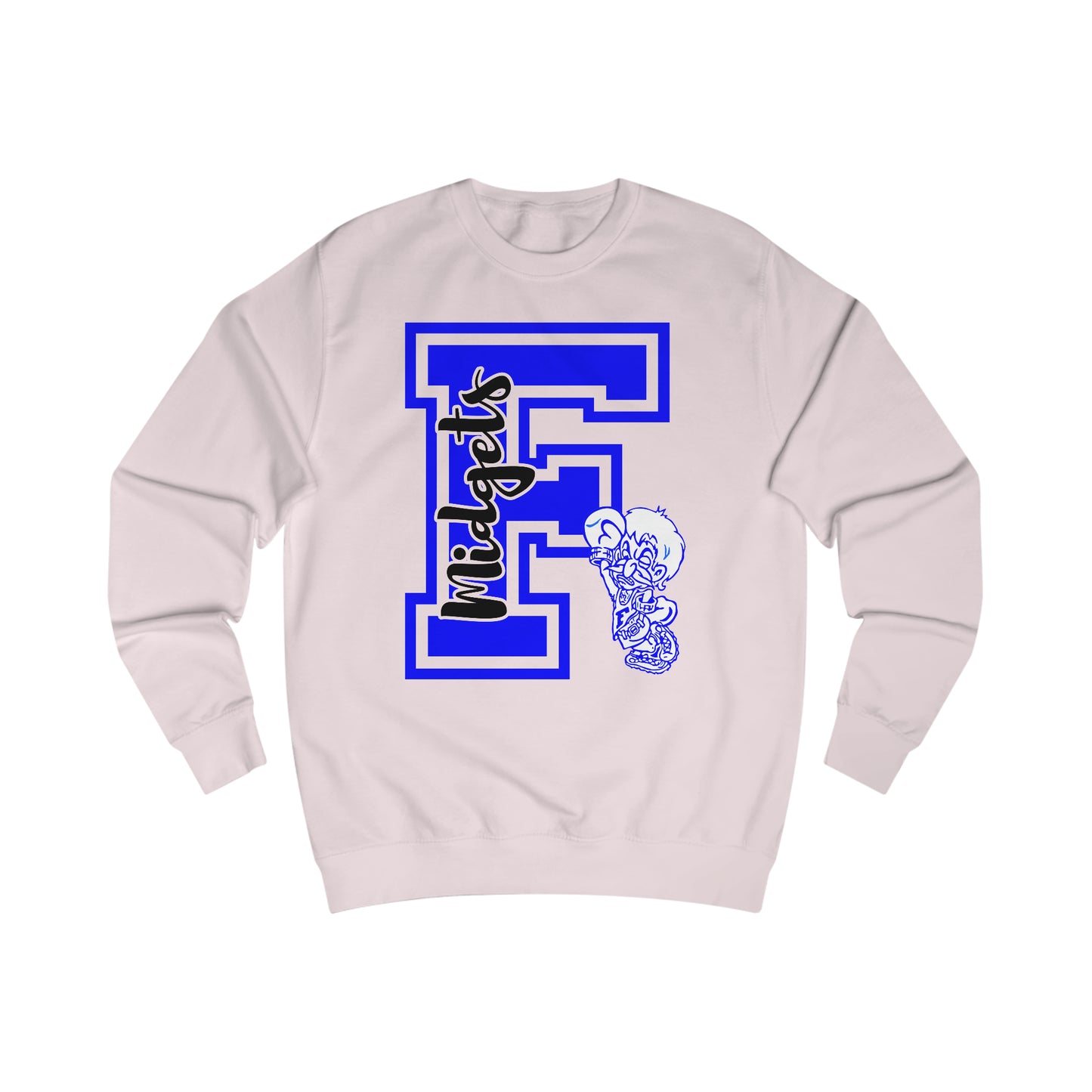 Give Me an F - Freeburg Midgets Logo Unisex Heavy Blend™ Crewneck Sweatshirt