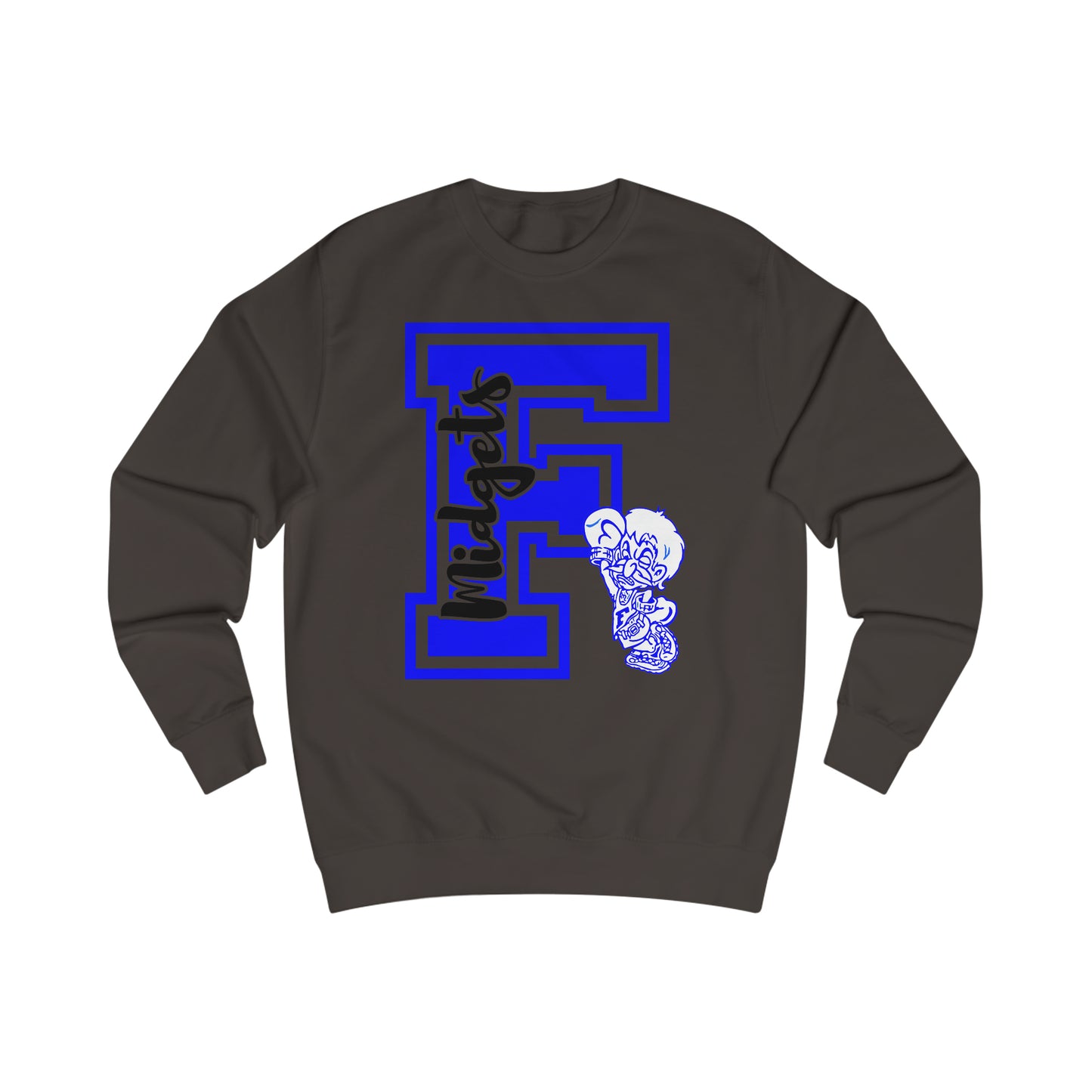 Give Me an F - Freeburg Midgets Logo Unisex Heavy Blend™ Crewneck Sweatshirt