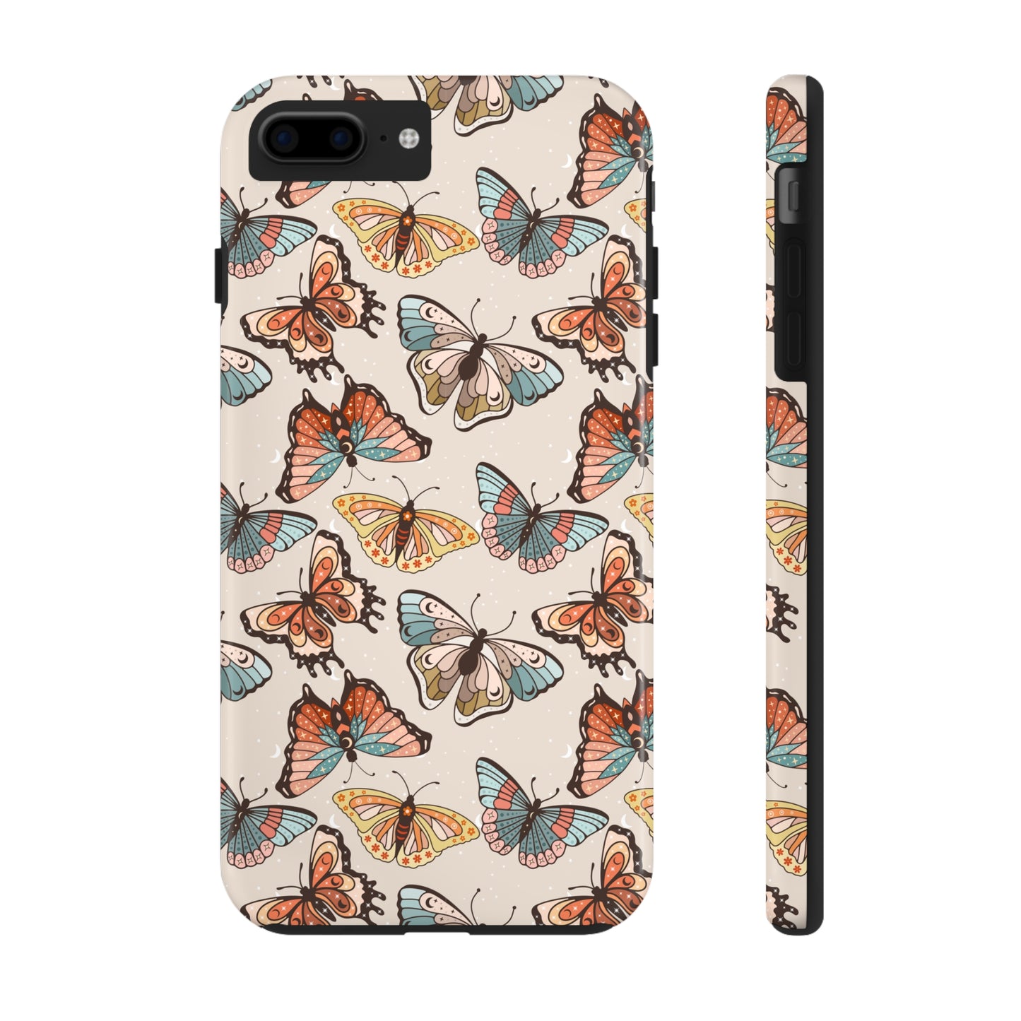 Butterfly Brown Tough Phone Cases