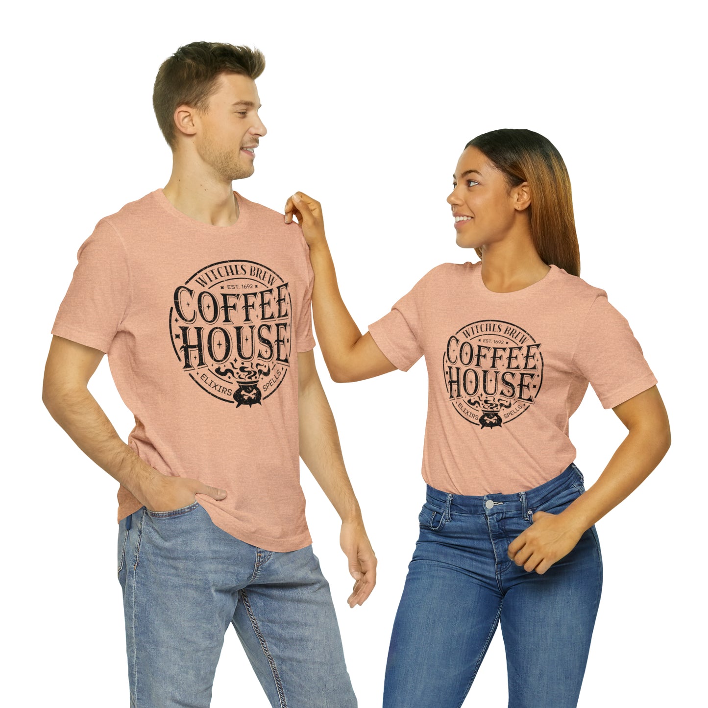 Halloween Witches Brew Coffee House T-Shirt