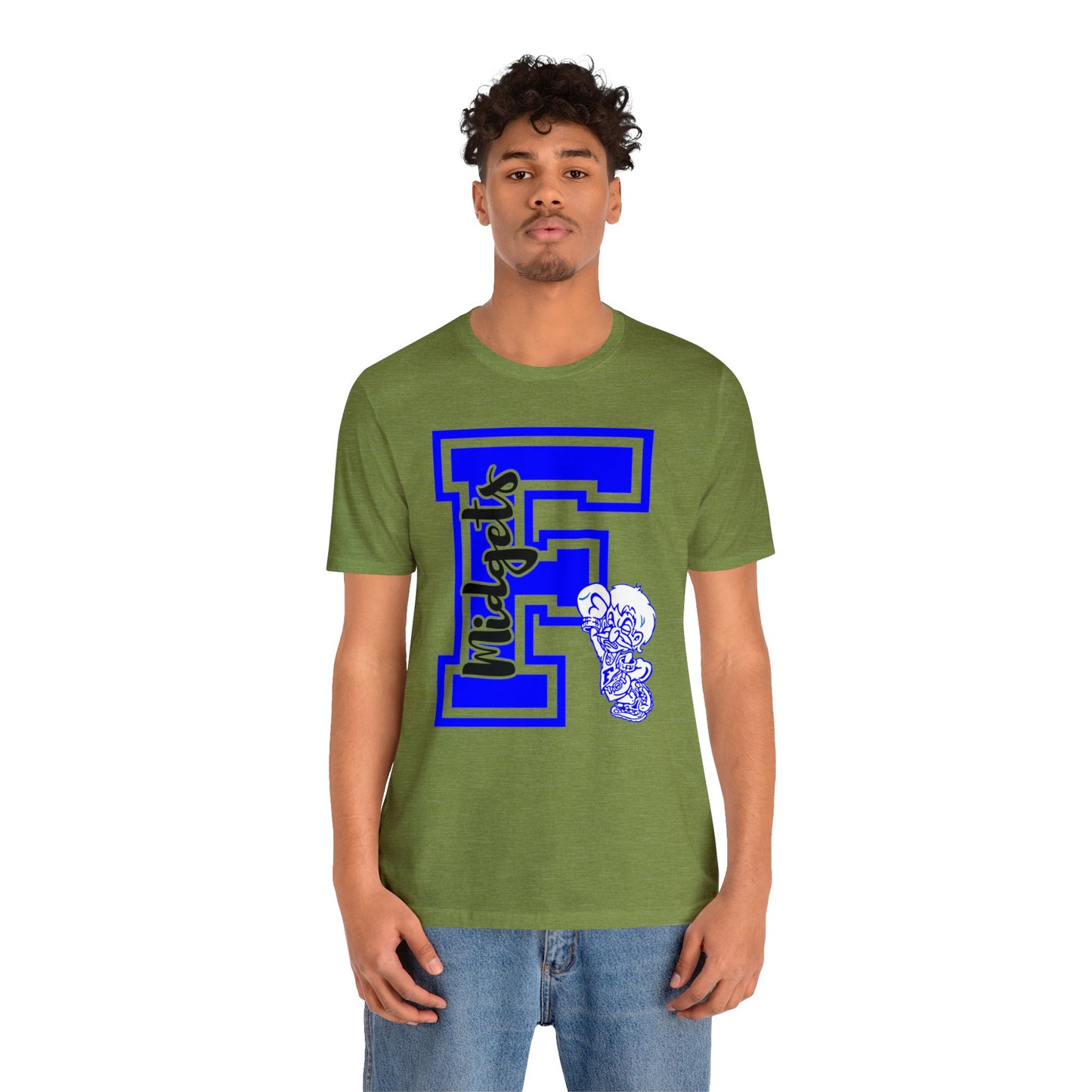 Give Me an F - Freeburg Midgets Logo Bella Jersey Short Sleeve Tee (Unisex)