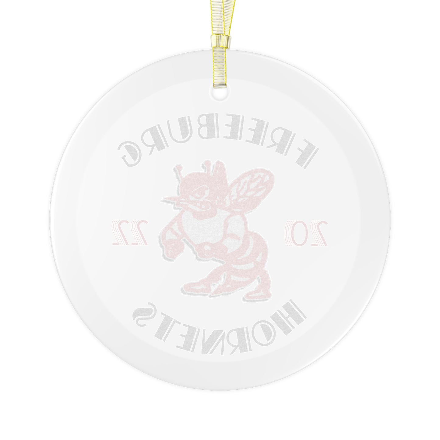 Freeburg Hornet Glass Ornament - 2022