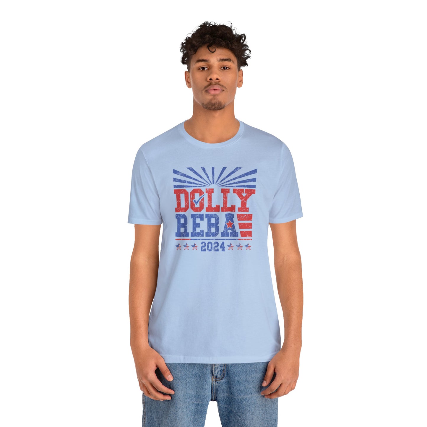 Dolly Reba for President 2024 Bella Jersey Short Sleeve Tee (Unisex)