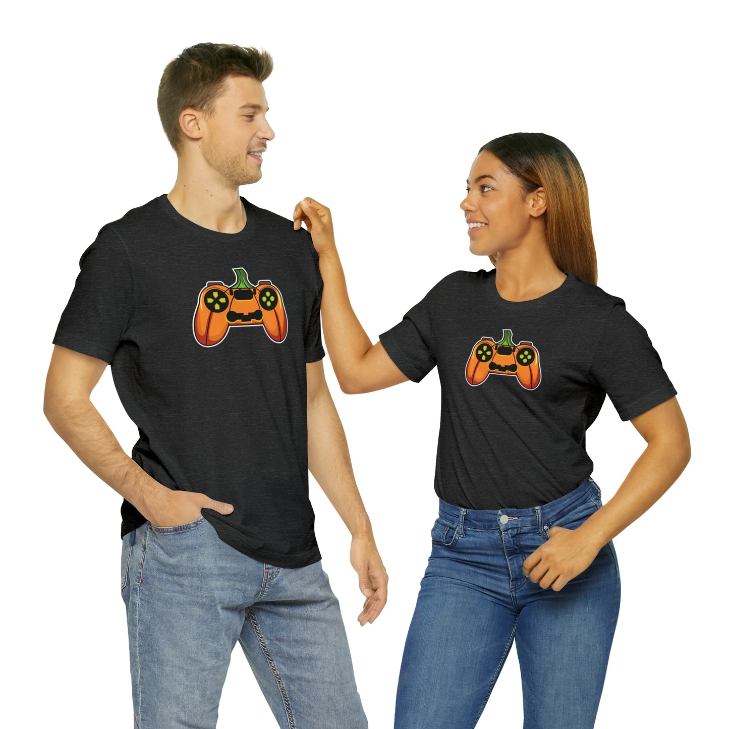 Halloween Pumpkin Gaming Jack-O-Lantern T-Shirt