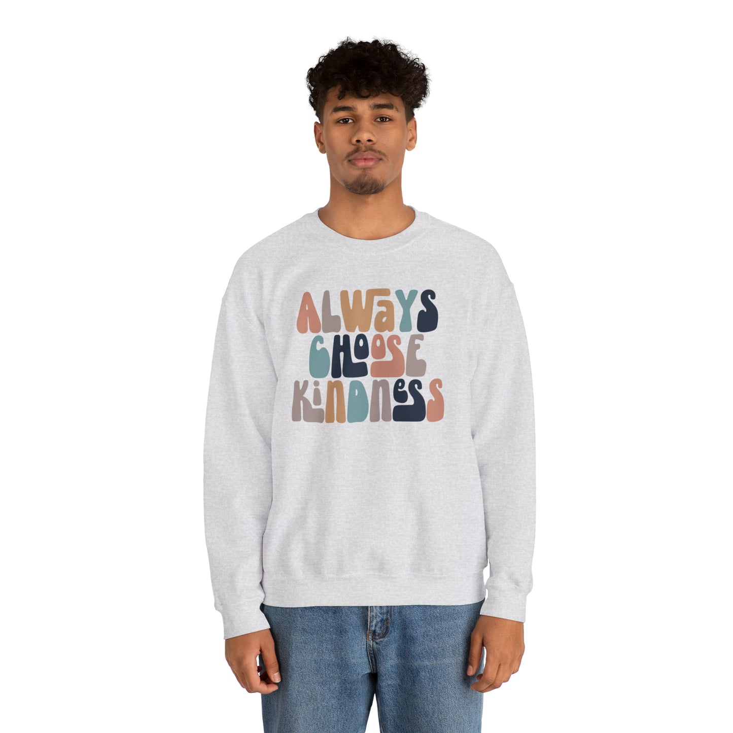 Always Choose Kindness Heavy Blend™ Crewneck Sweatshirt