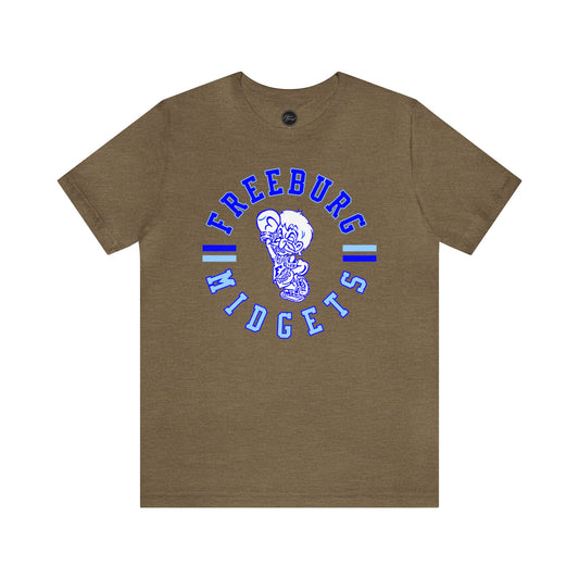 Freeburg Midgets Circle Logo Bella Jersey Short Sleeve Tee (Unisex)