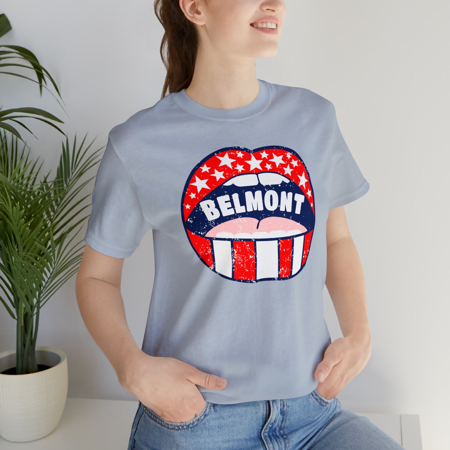 Belmont University Lips T-Shirt