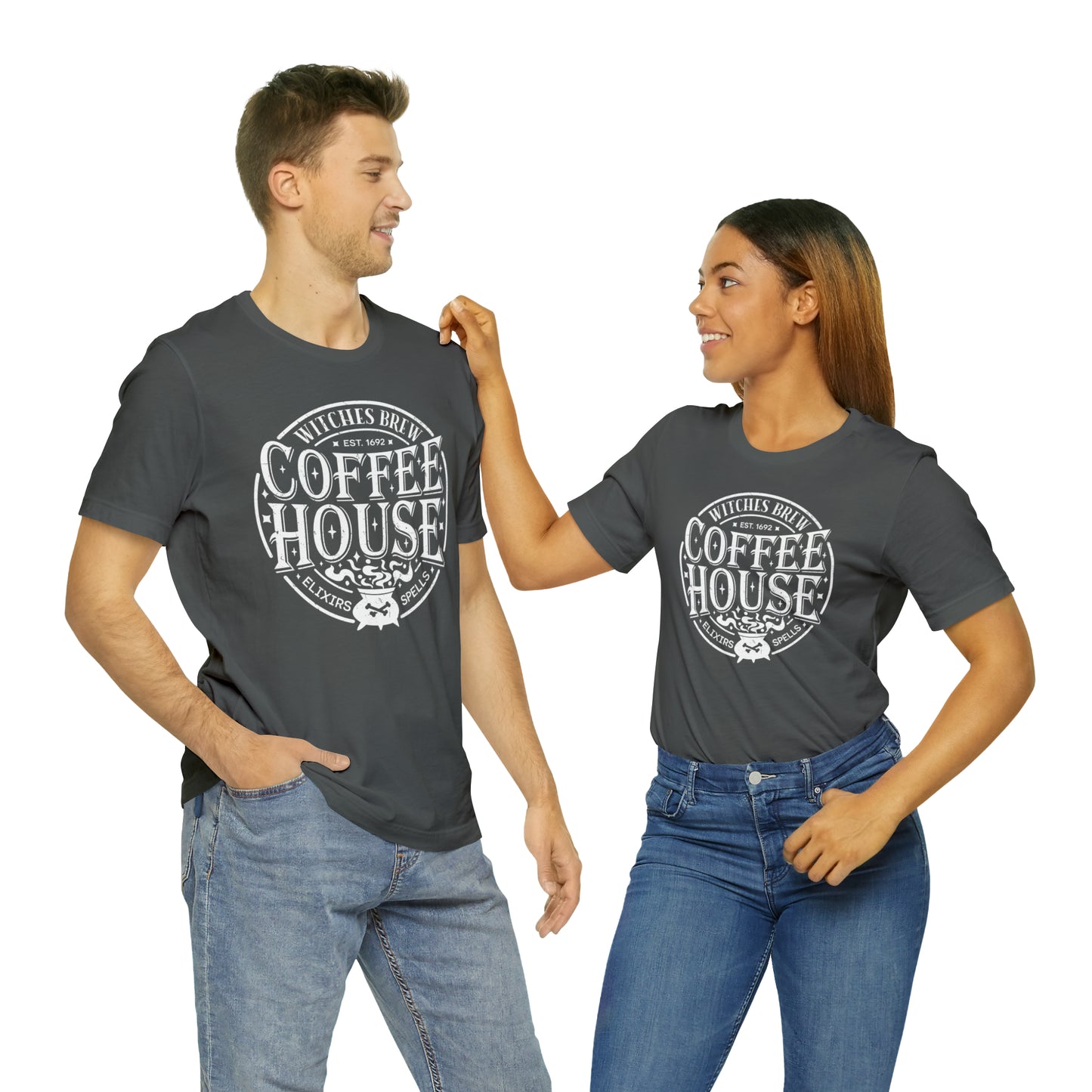 Halloween Witches Brew Coffee House T-Shirt