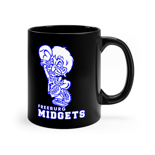 Freeburg Midgets 11oz Black Mug