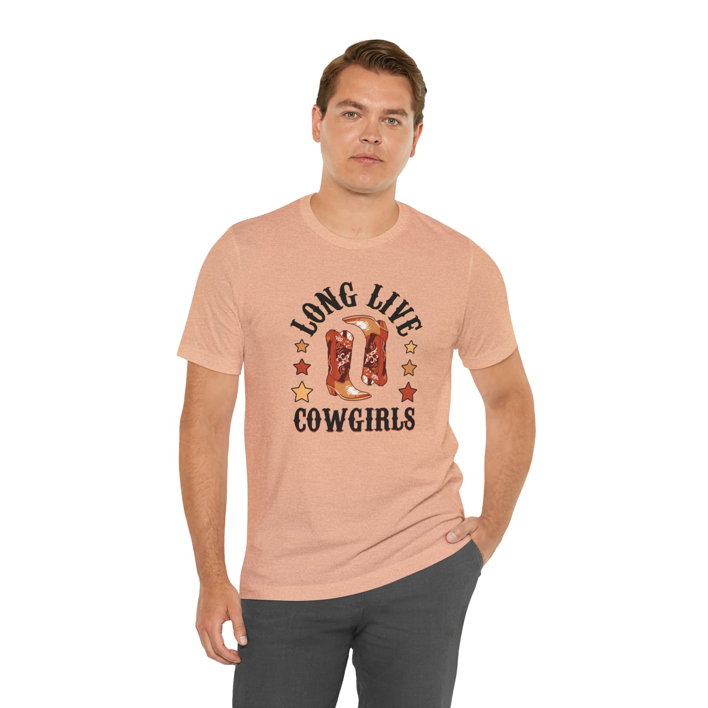 "Long Live Cowgirls" Unisex Jersey Short Sleeve Tee