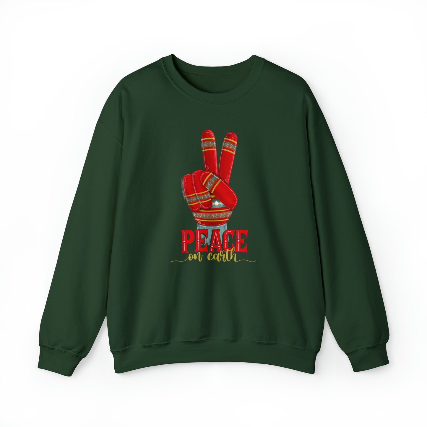 Peace on Earth Heavyweight Crewneck Sweatshirt