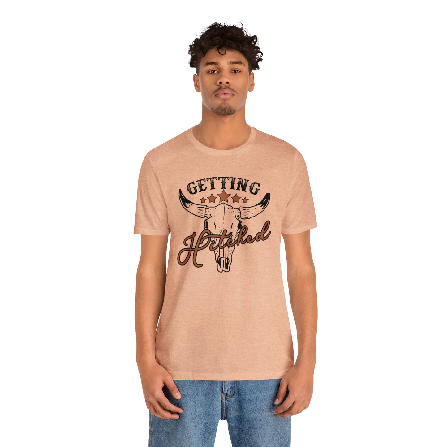 Vintage Getting Hitched Bride T-Shirt