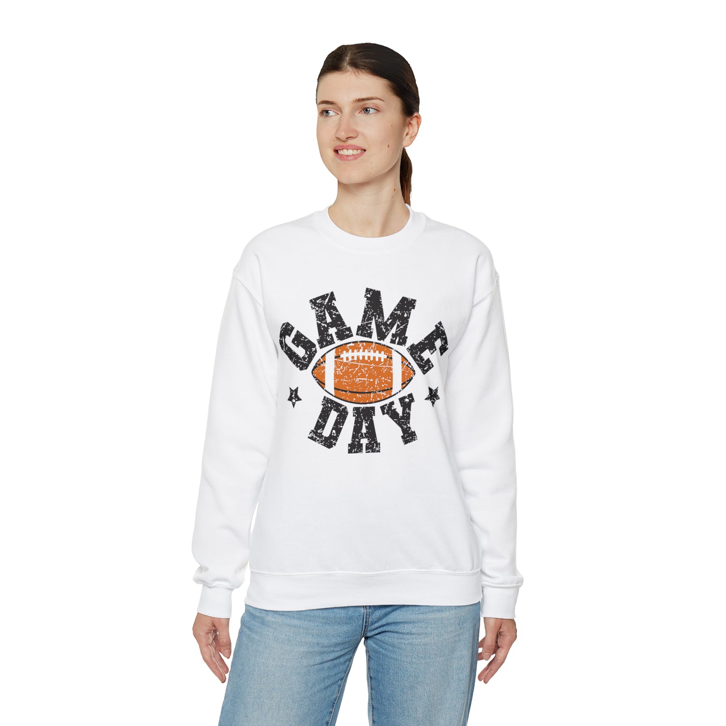 Game Day Football/ Halloween/ Fall Heavy Blend™ Crewneck Sweatshirt