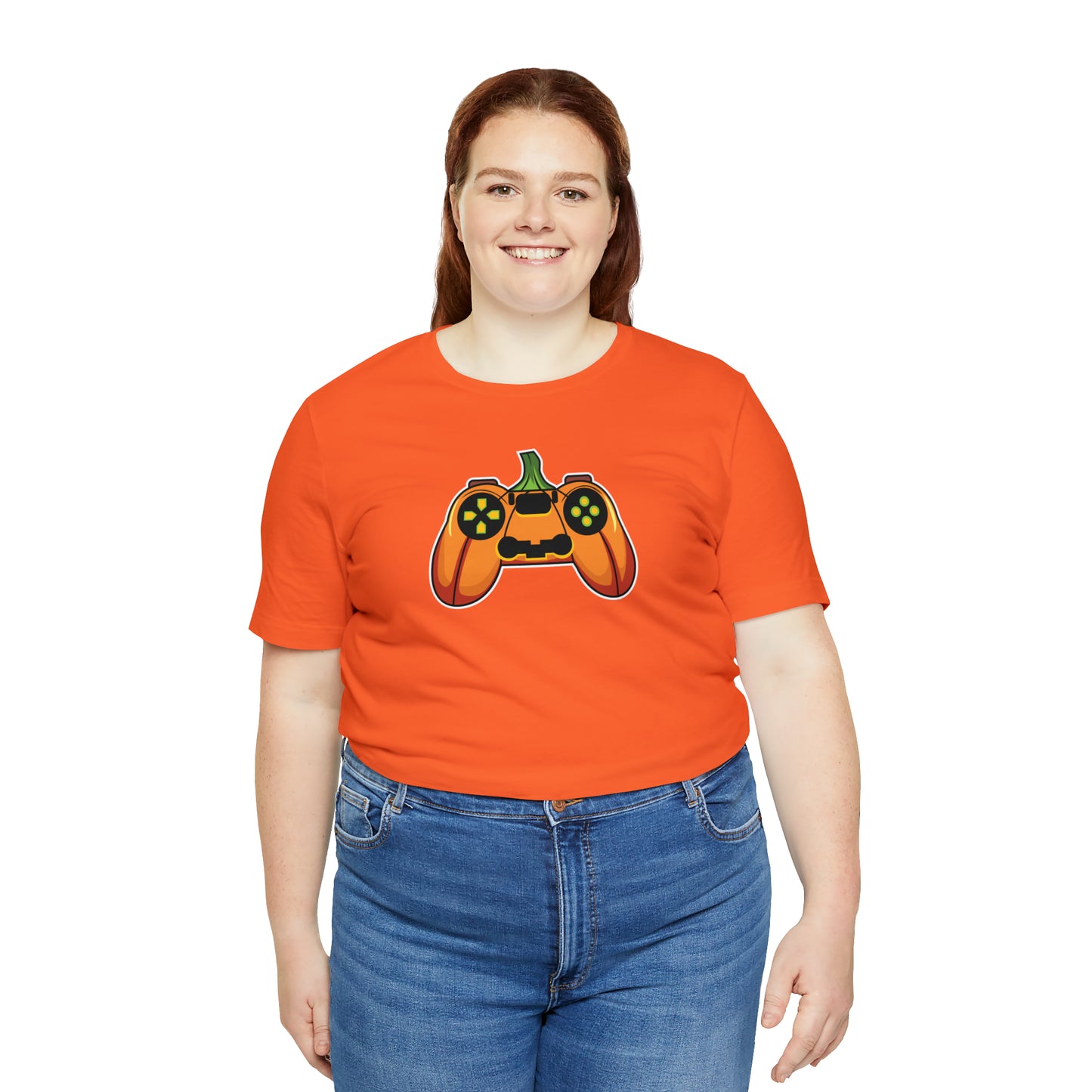 Halloween Pumpkin Gaming Jack-O-Lantern T-Shirt