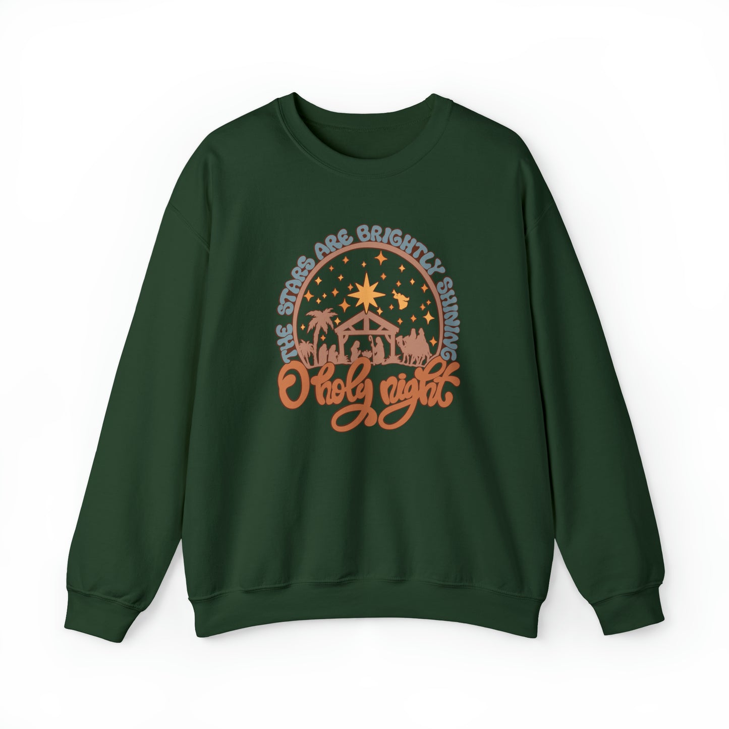 Oh Holy Night Heavyweight Crewneck Sweatshirt