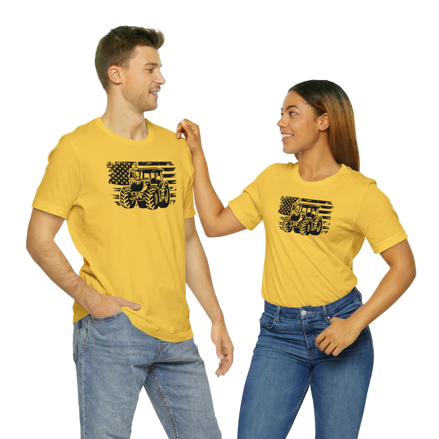 "American Tractor" Unisex Jersey Short Sleeve Tee