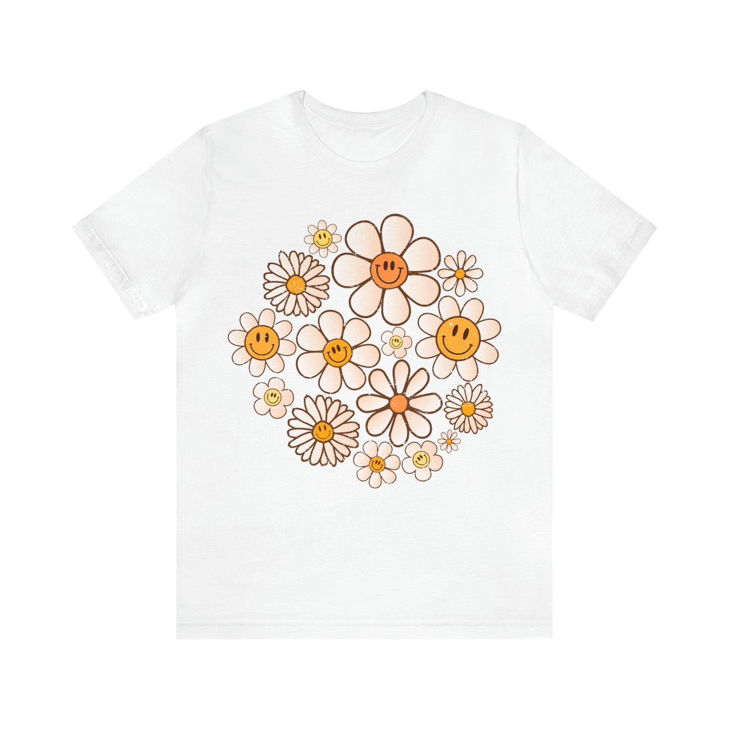 Distressed Smiling Daisies T-Shirt