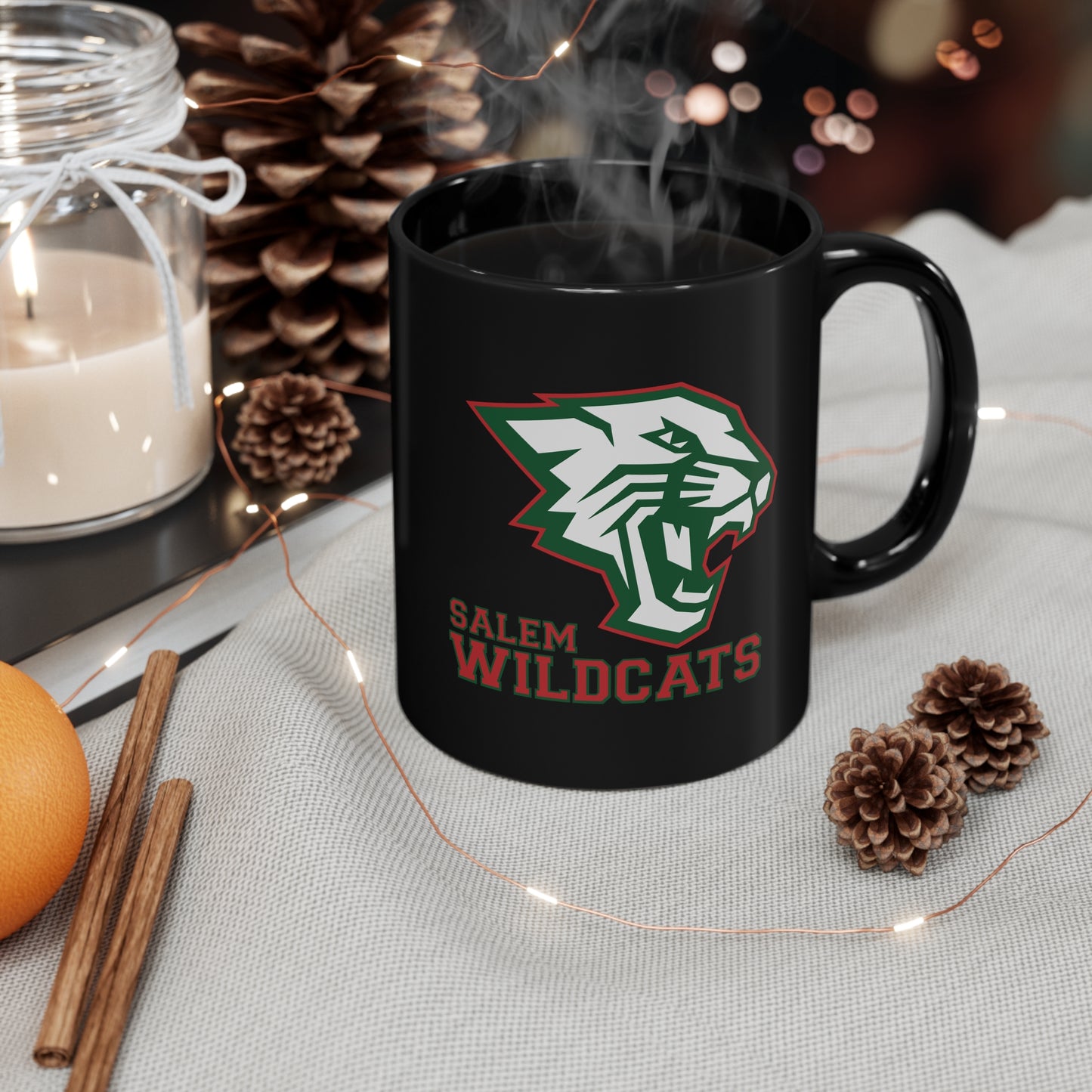 Salem Wildcats 11oz Black Mug