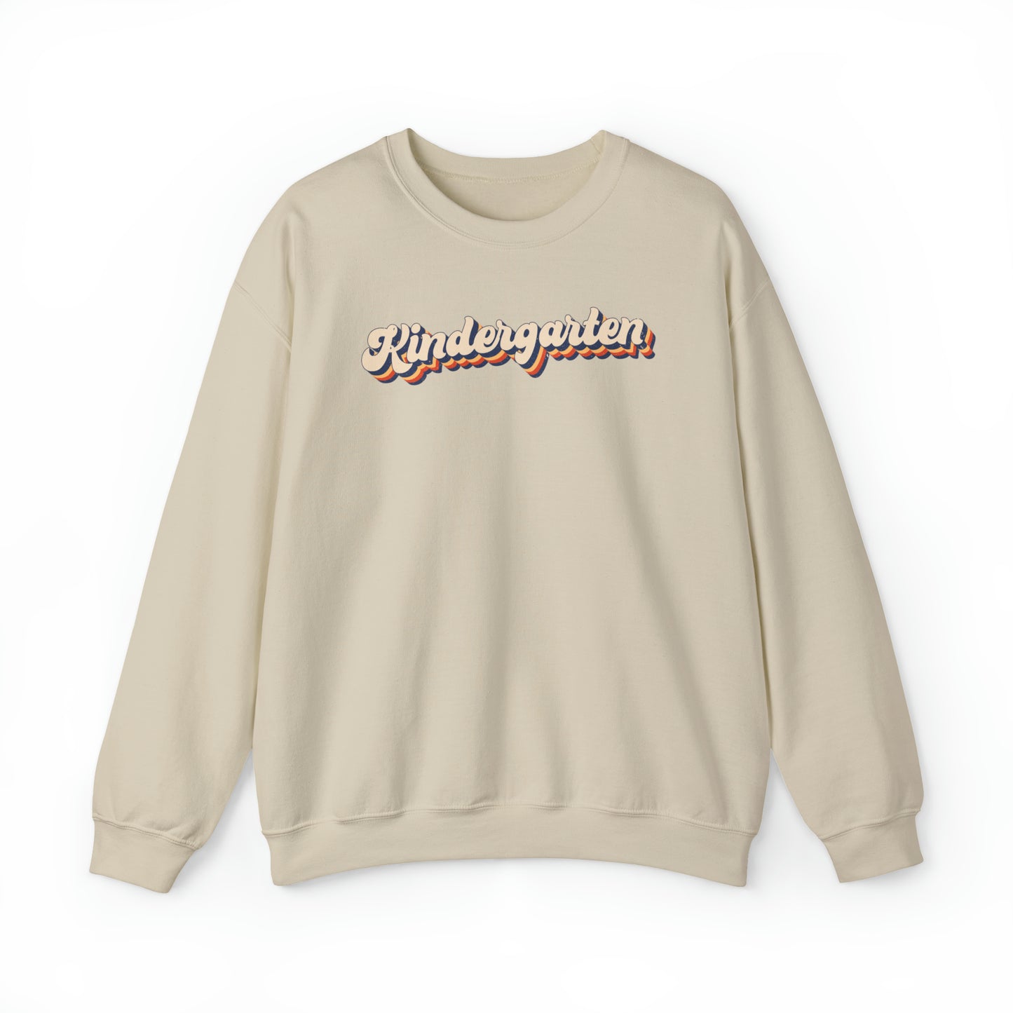 Retro Kindergarten Unisex Heavy Blend™ Crewneck Sweatshirt