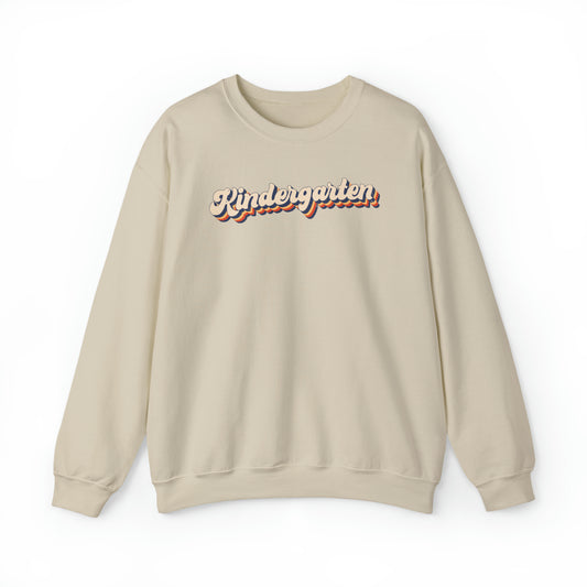 Retro Kindergarten Unisex Heavy Blend™ Crewneck Sweatshirt