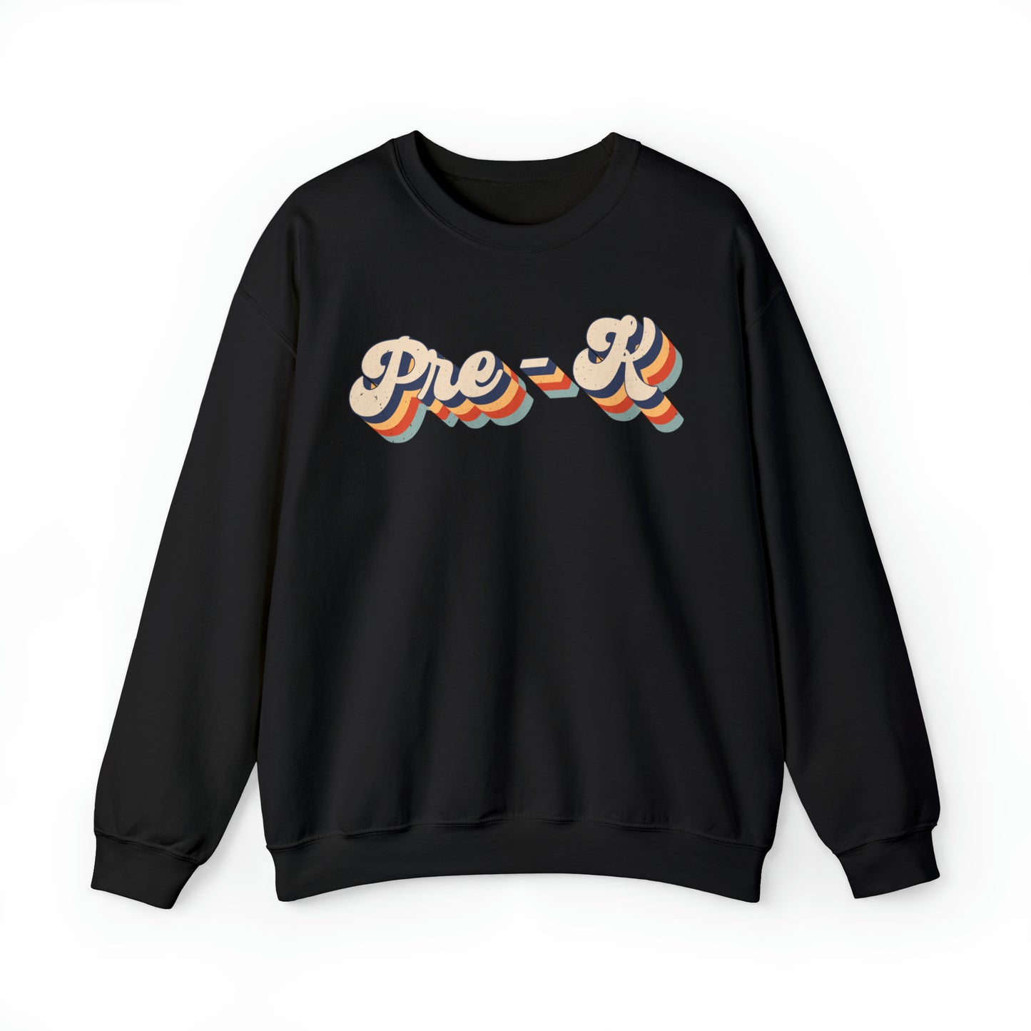 Retro Pre-K Unisex Heavy Blend™ Crewneck Sweatshirt