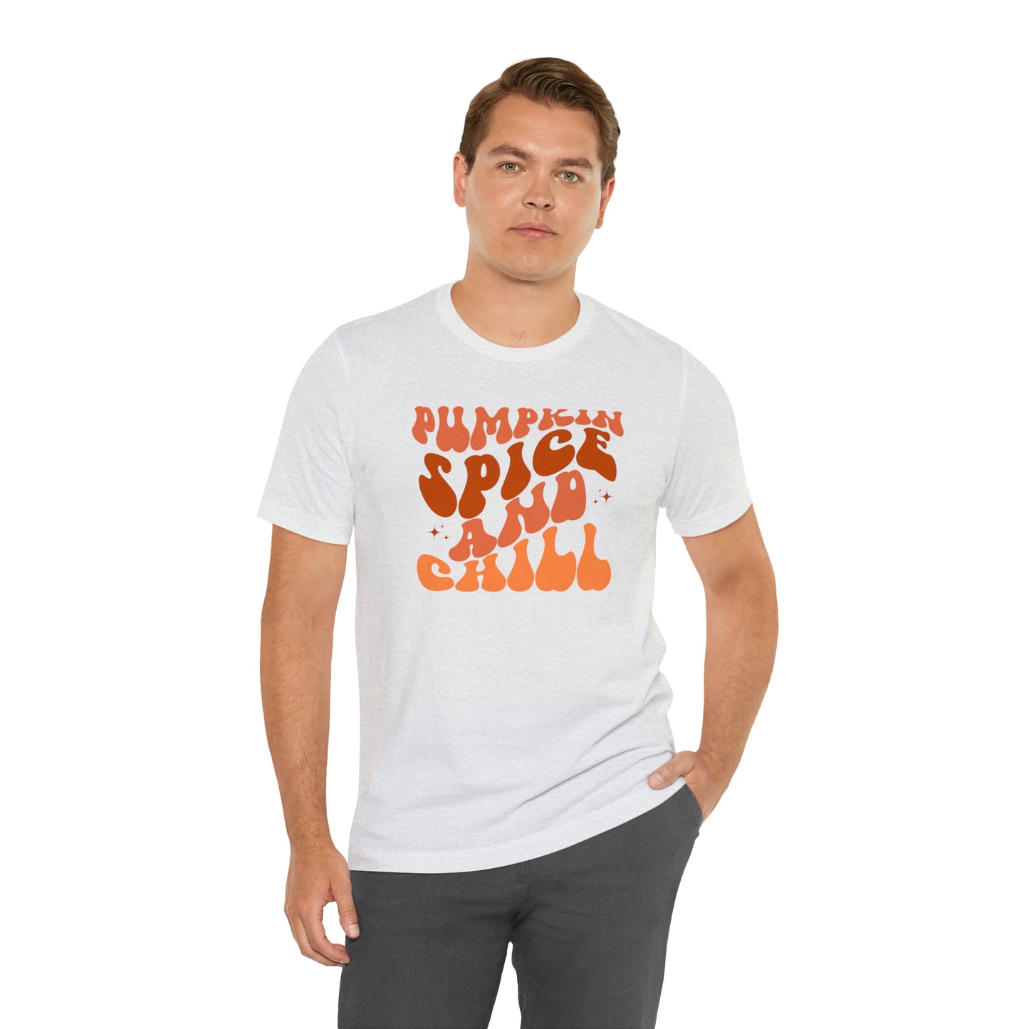 Pumpkin Spice and Chill Teacher T-Shirt