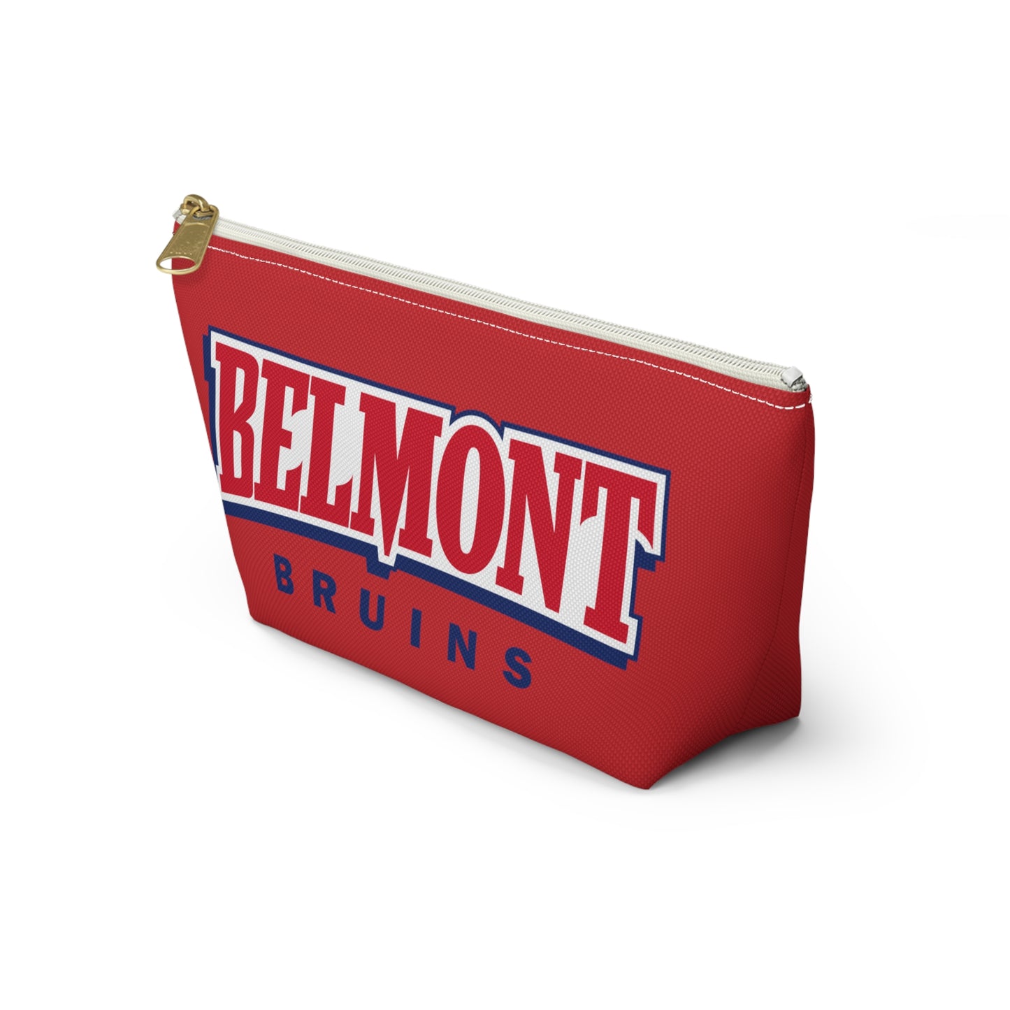 Belmont Bruins Logo Accessory Pouch w T-bottom