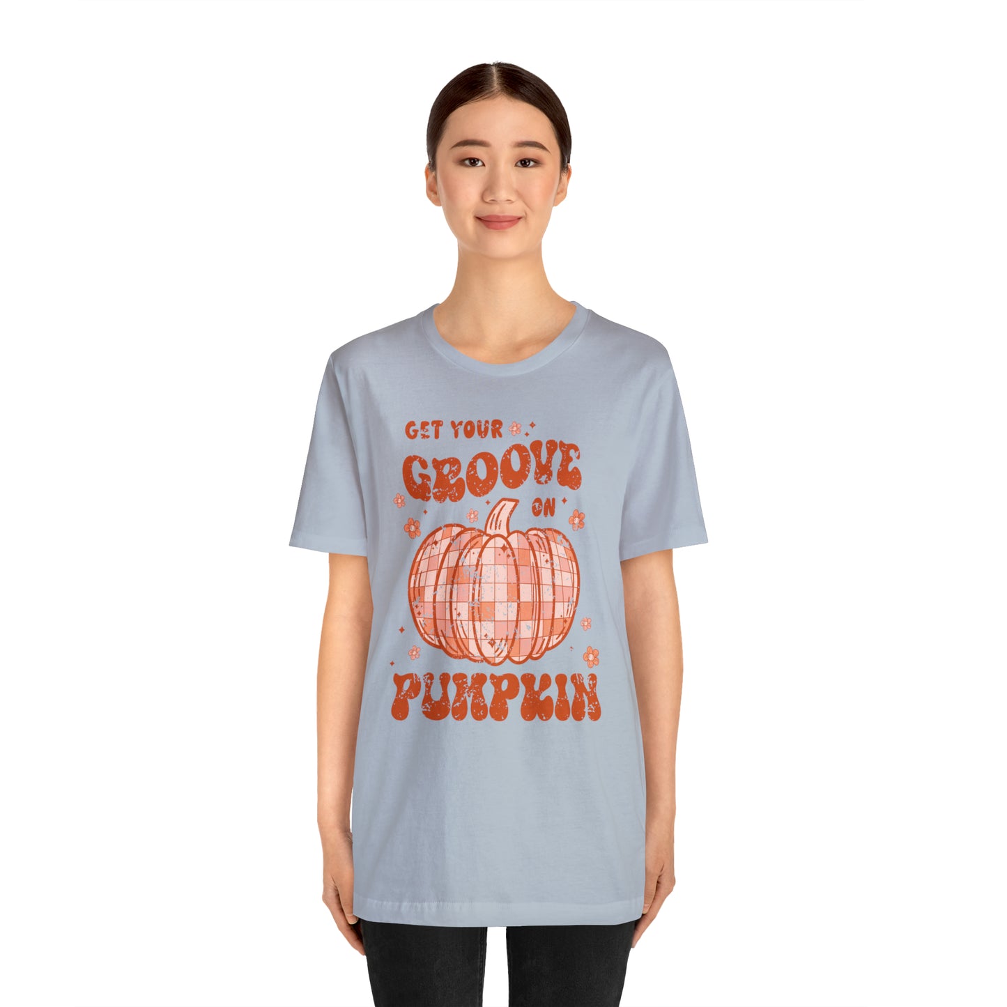 Halloween/ Fall Get Your Groove On Pumpkin  T-Shirt