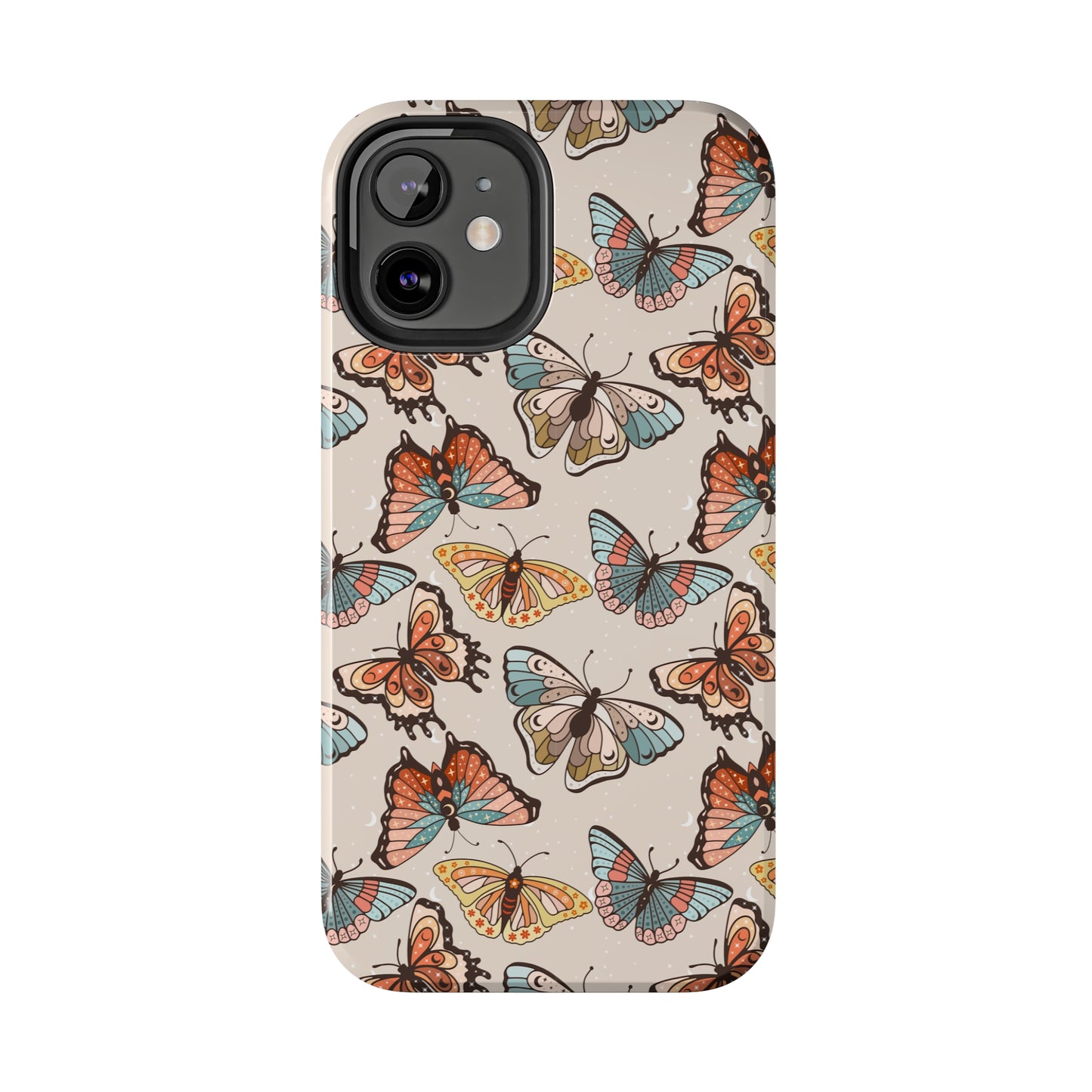 Butterfly Brown Tough Phone Cases